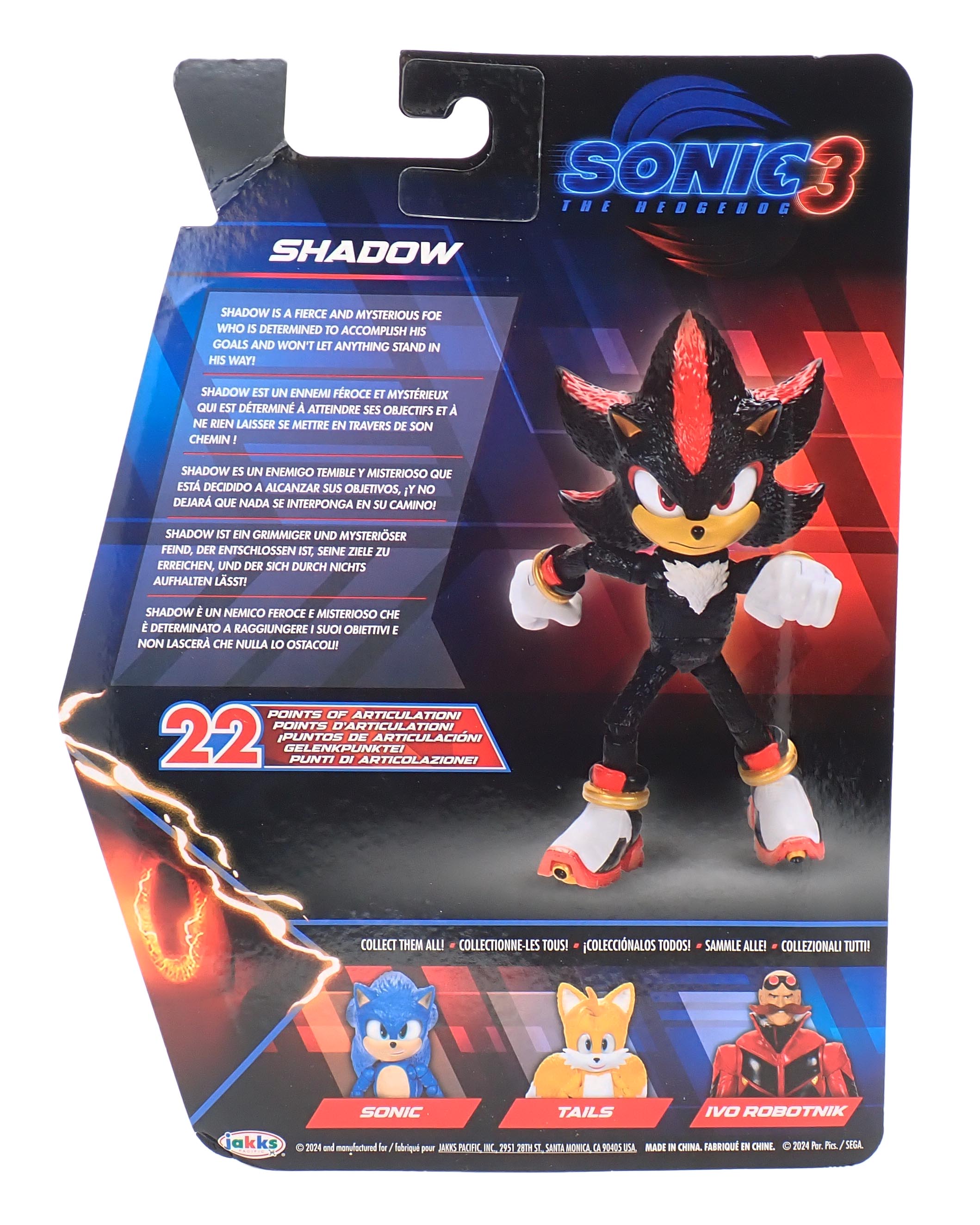 Shadow - Sonic the Hedgehog 3 Figure [Pre-Owned]