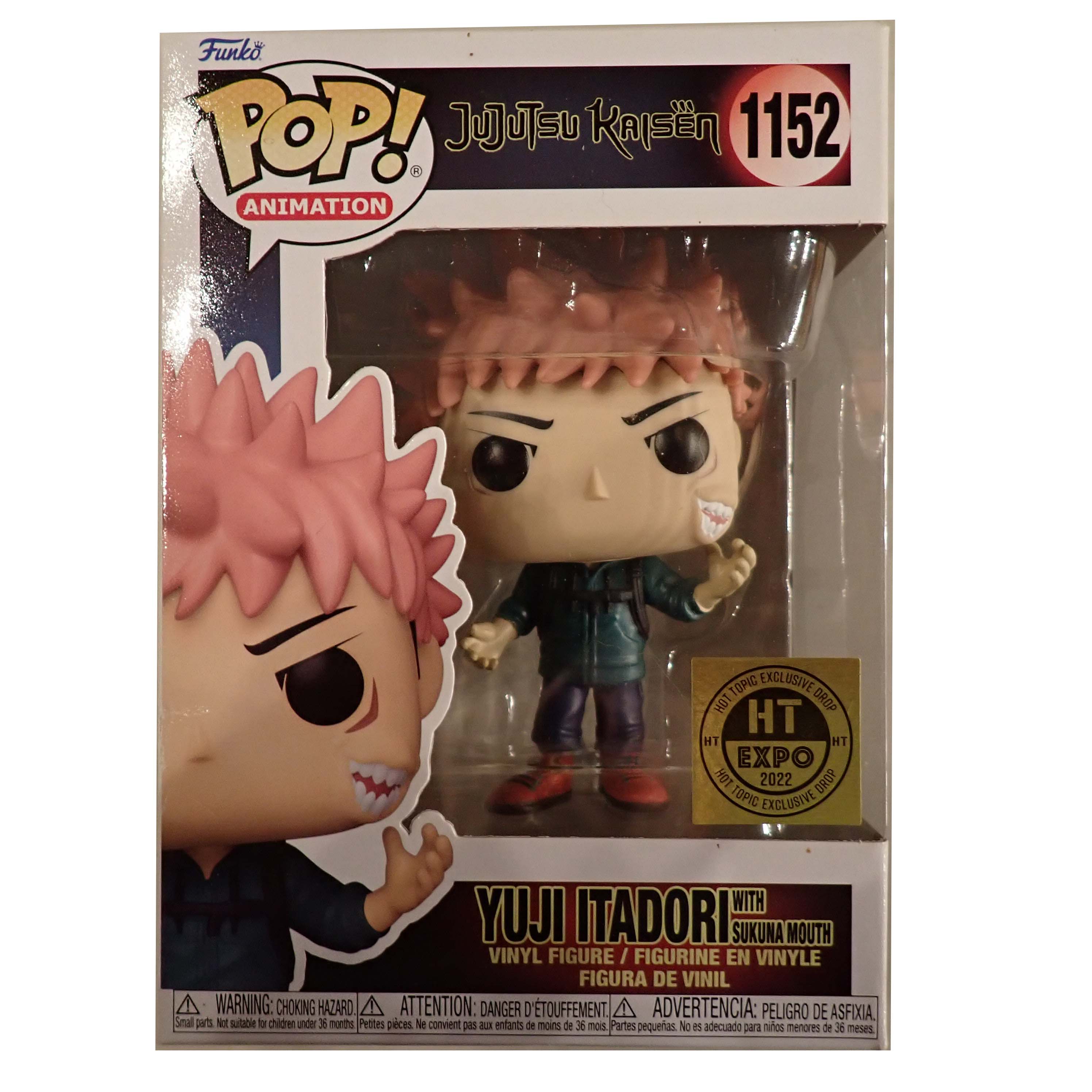 Yuji Itadori with Sukuna Mouth - POP! #1152 [Pre-Owned]