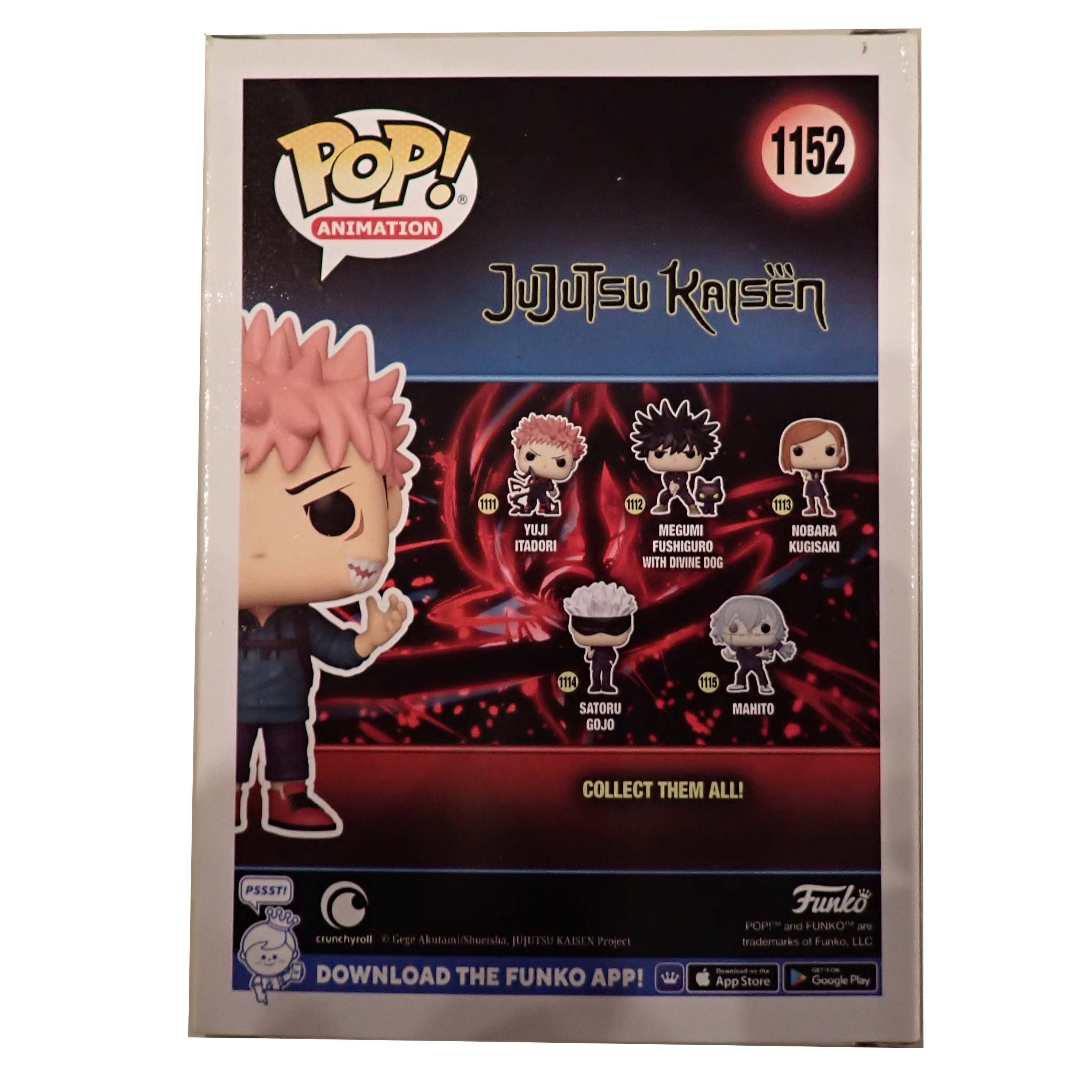 Yuji Itadori with Sukuna Mouth - POP! #1152 [Pre-Owned]