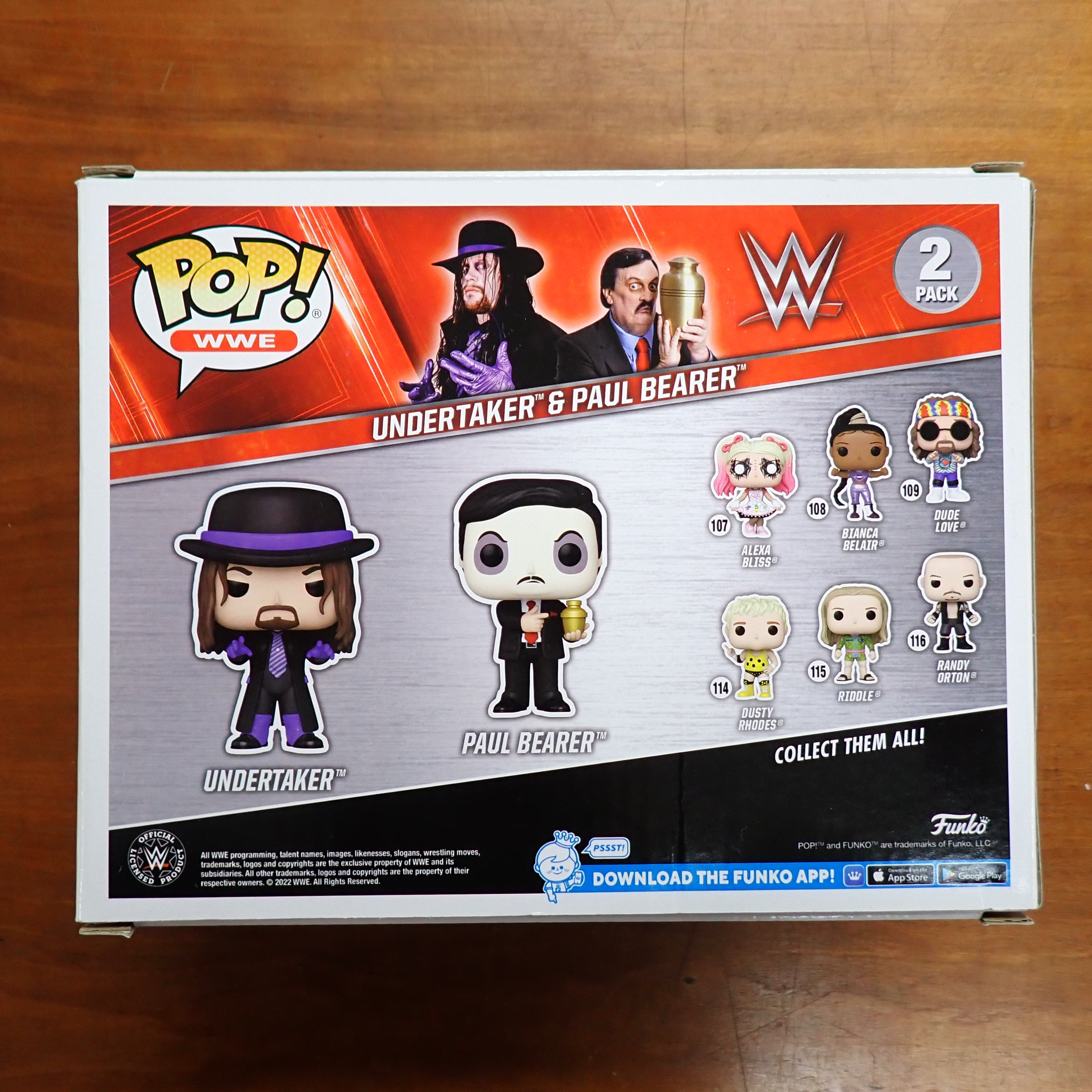 Undertaker & Paul Bearer - POP! 2-Pack