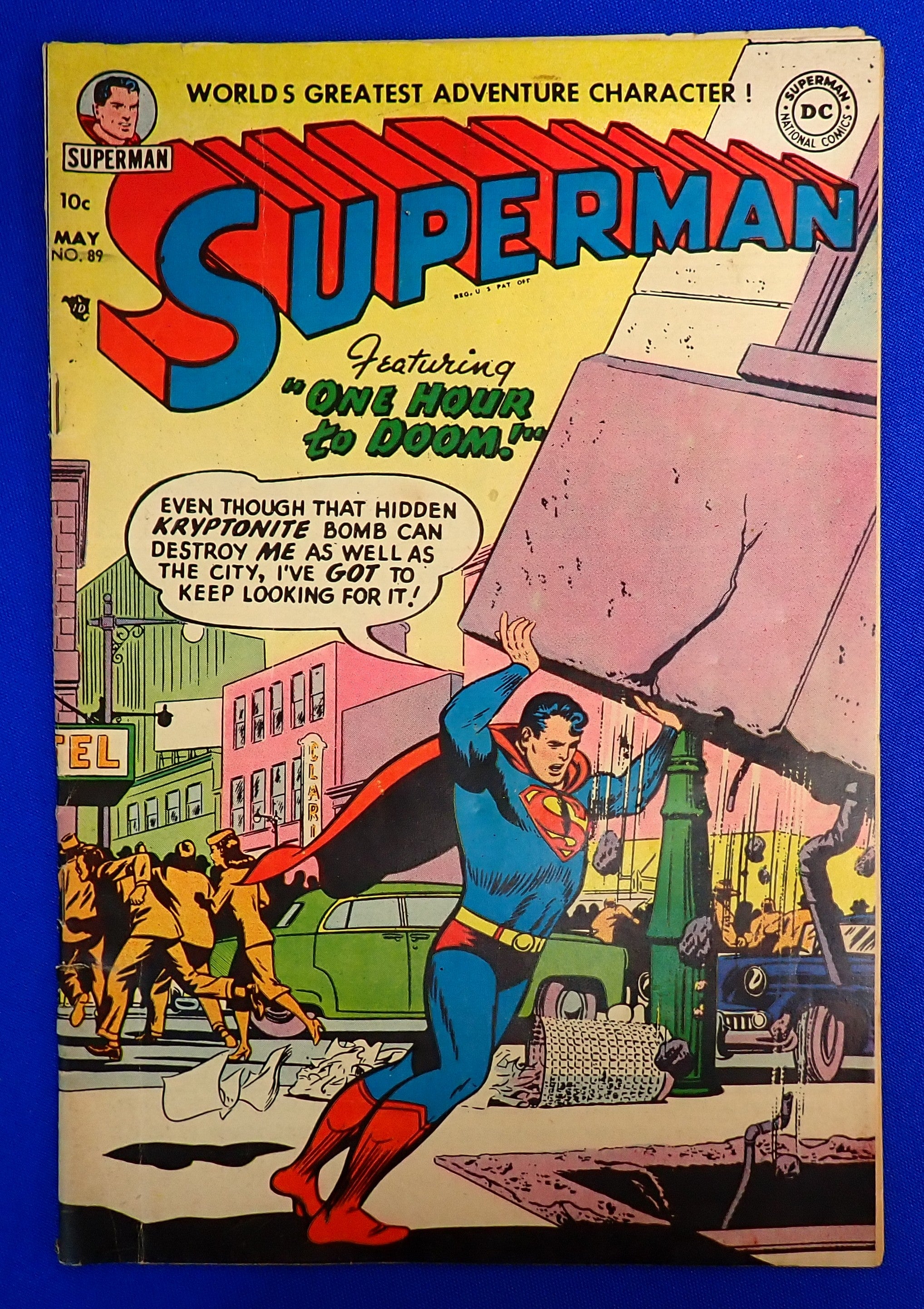 Superman #89 (1954) - VG (4.0) - Golden Age Issue