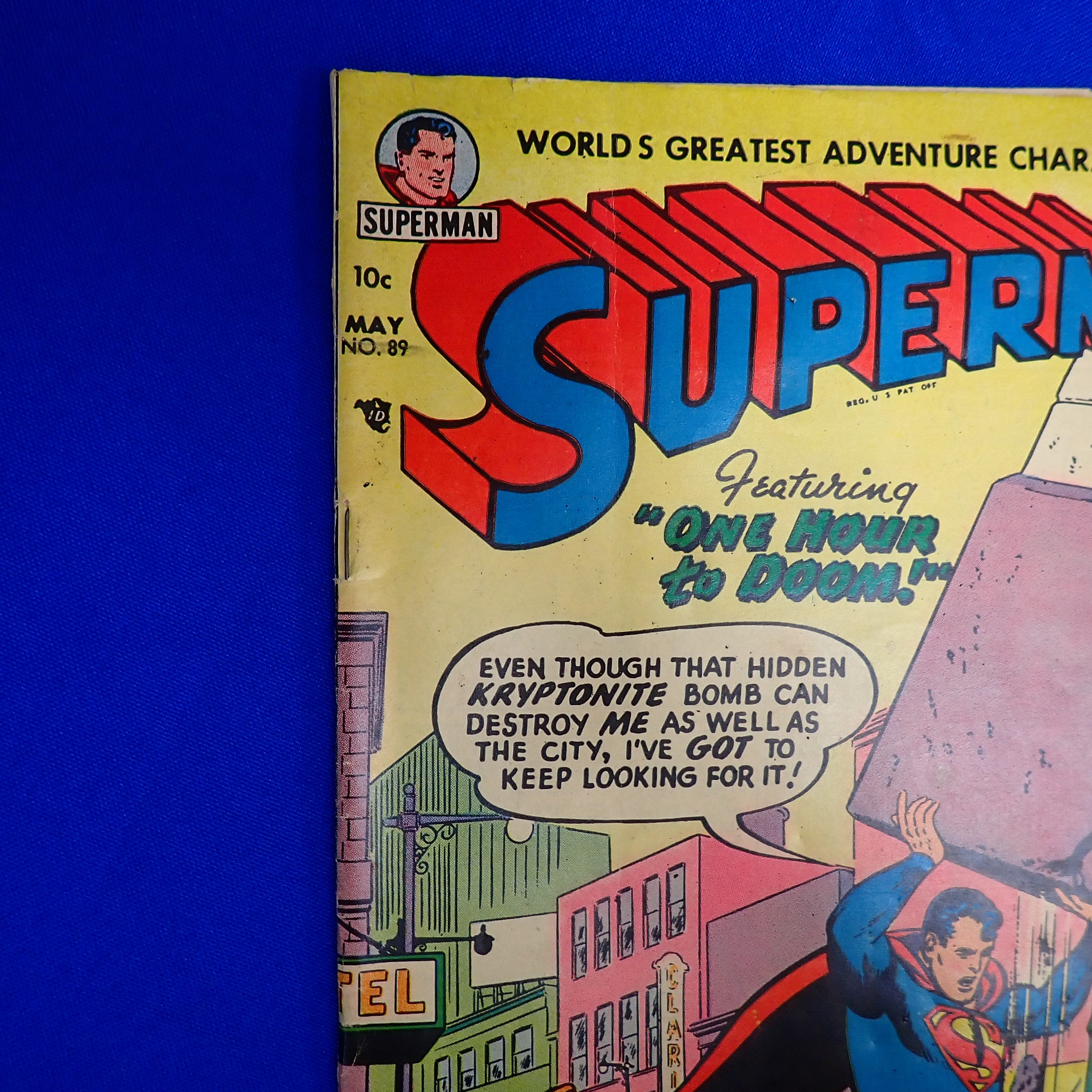 Superman #89 (1954) - VG (4.0) - Golden Age Issue