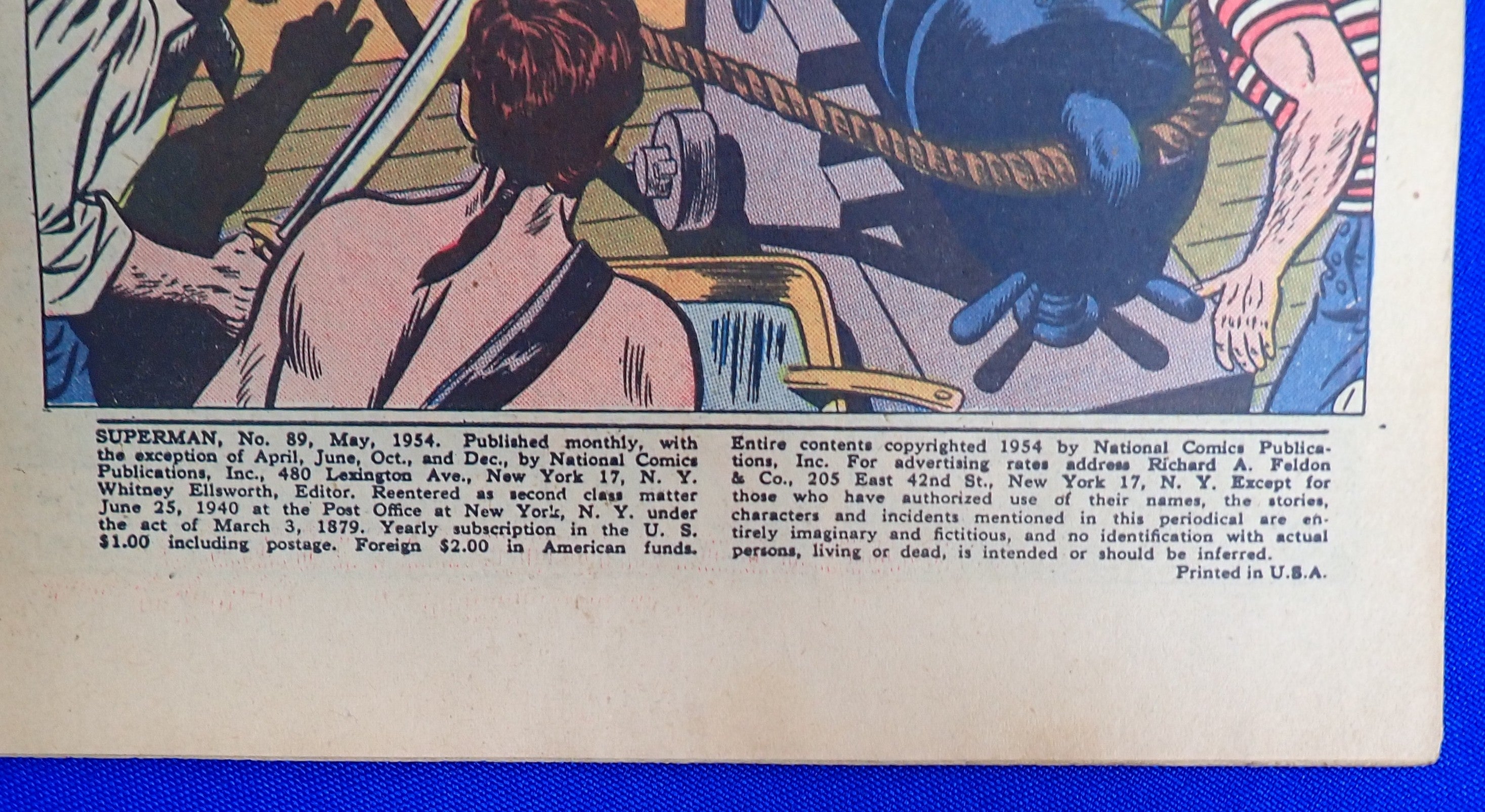 Superman #89 (1954) - VG (4.0) - Golden Age Issue