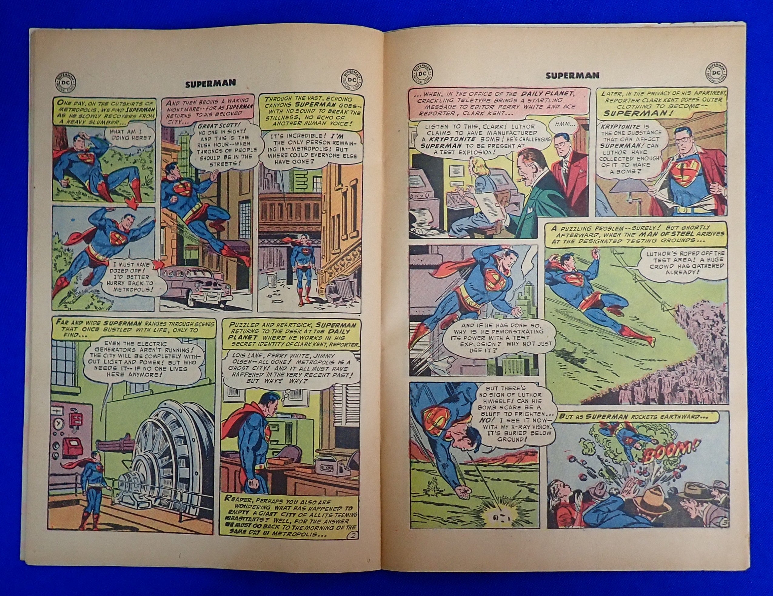 Superman #89 (1954) - VG (4.0) - Golden Age Issue