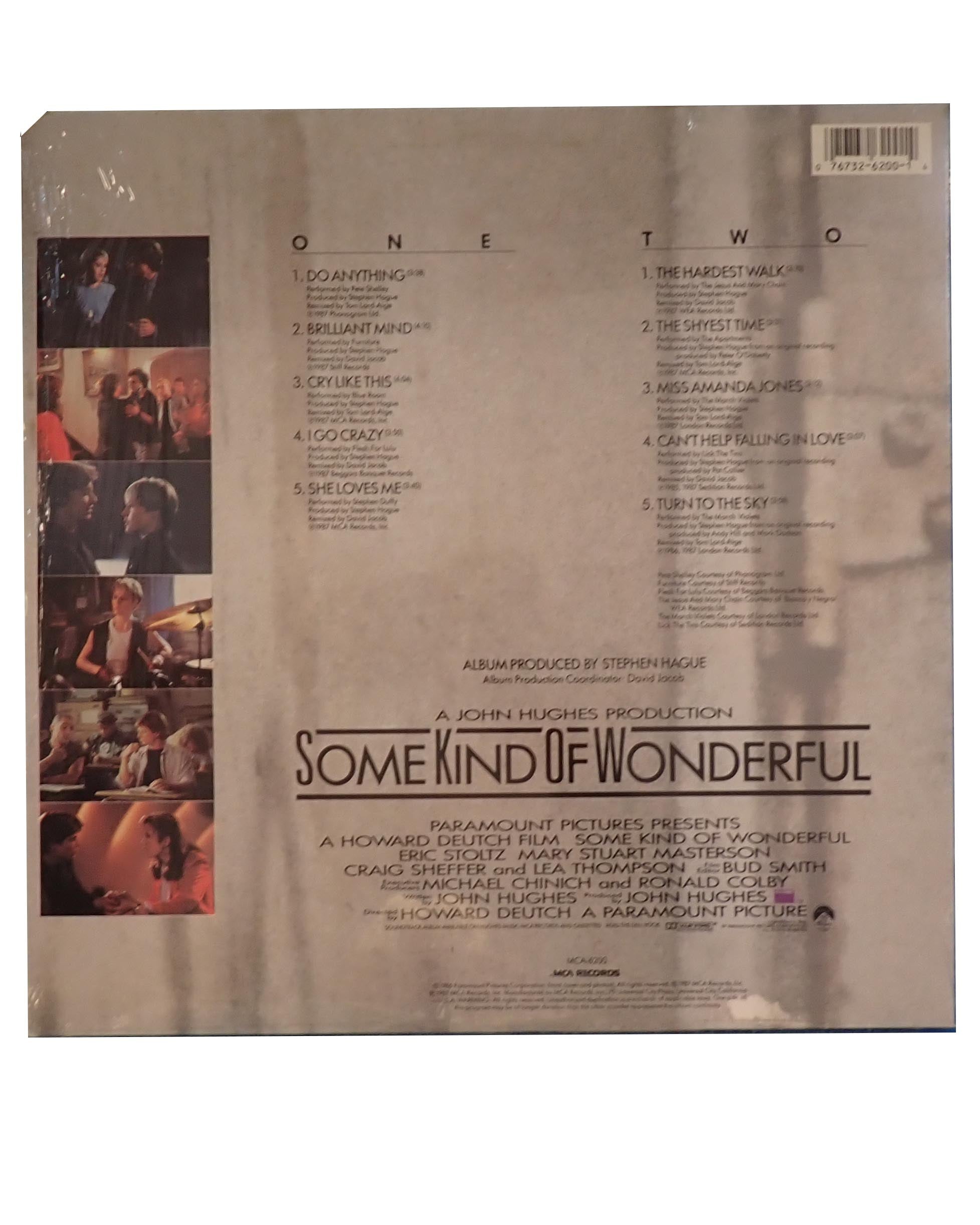 Various - Some Kind of Wonderful Original Music from Motion Picture - Vinyl [Pre-Owned]