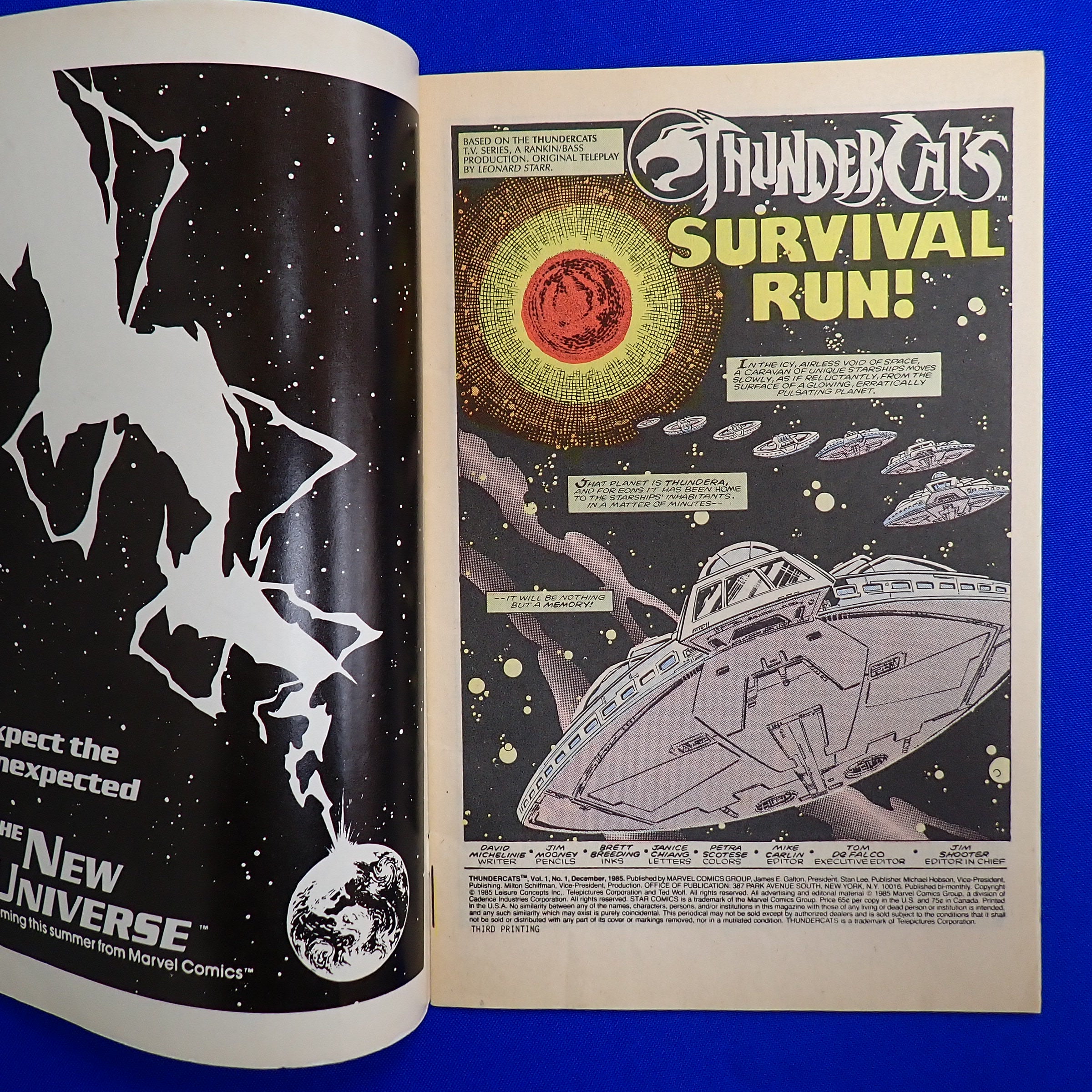 Thundercats #1 (1985) - FN (6.0) - 1st Thundercats Team App. + 1st App of Mumm-Ra