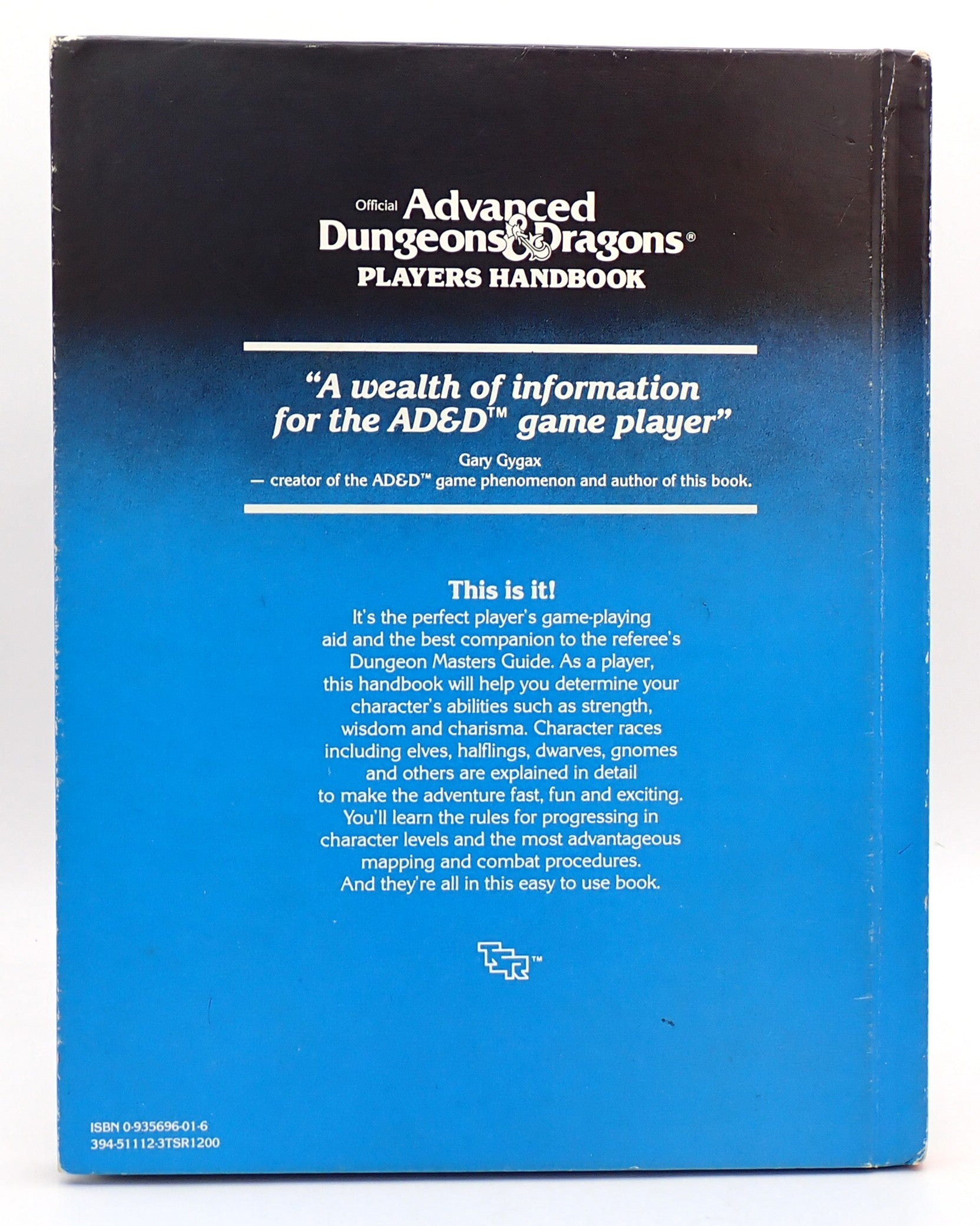 Official Advanced Dungeons & Dragons Players Handbook [Pre-Owned RPG]