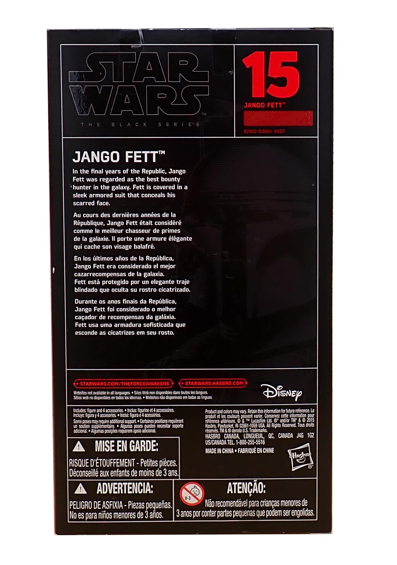 Jango Fett #15 - Star Wars Black Series (Pre-Owned)
