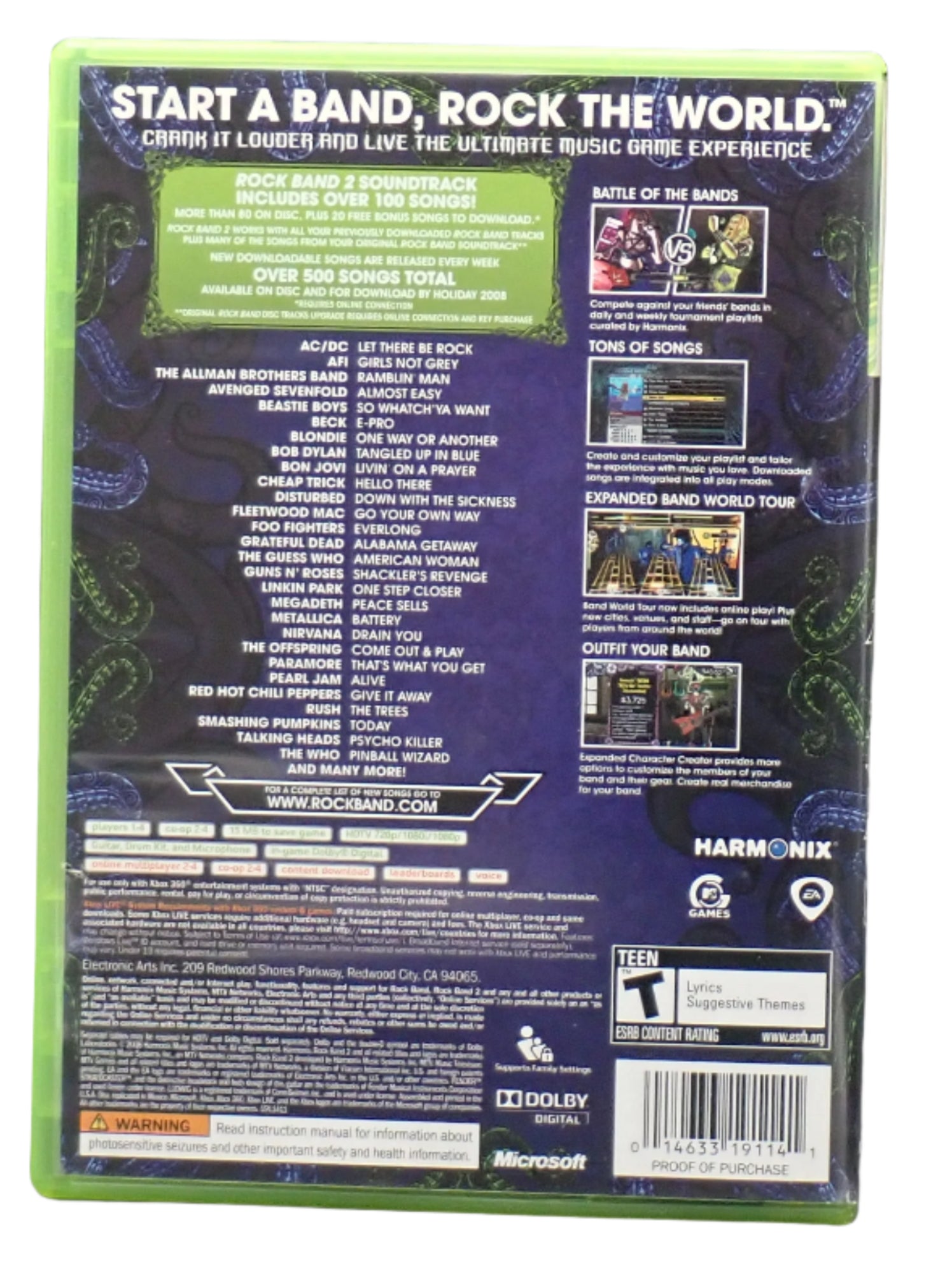 Rock Band 2 - Xbox 360