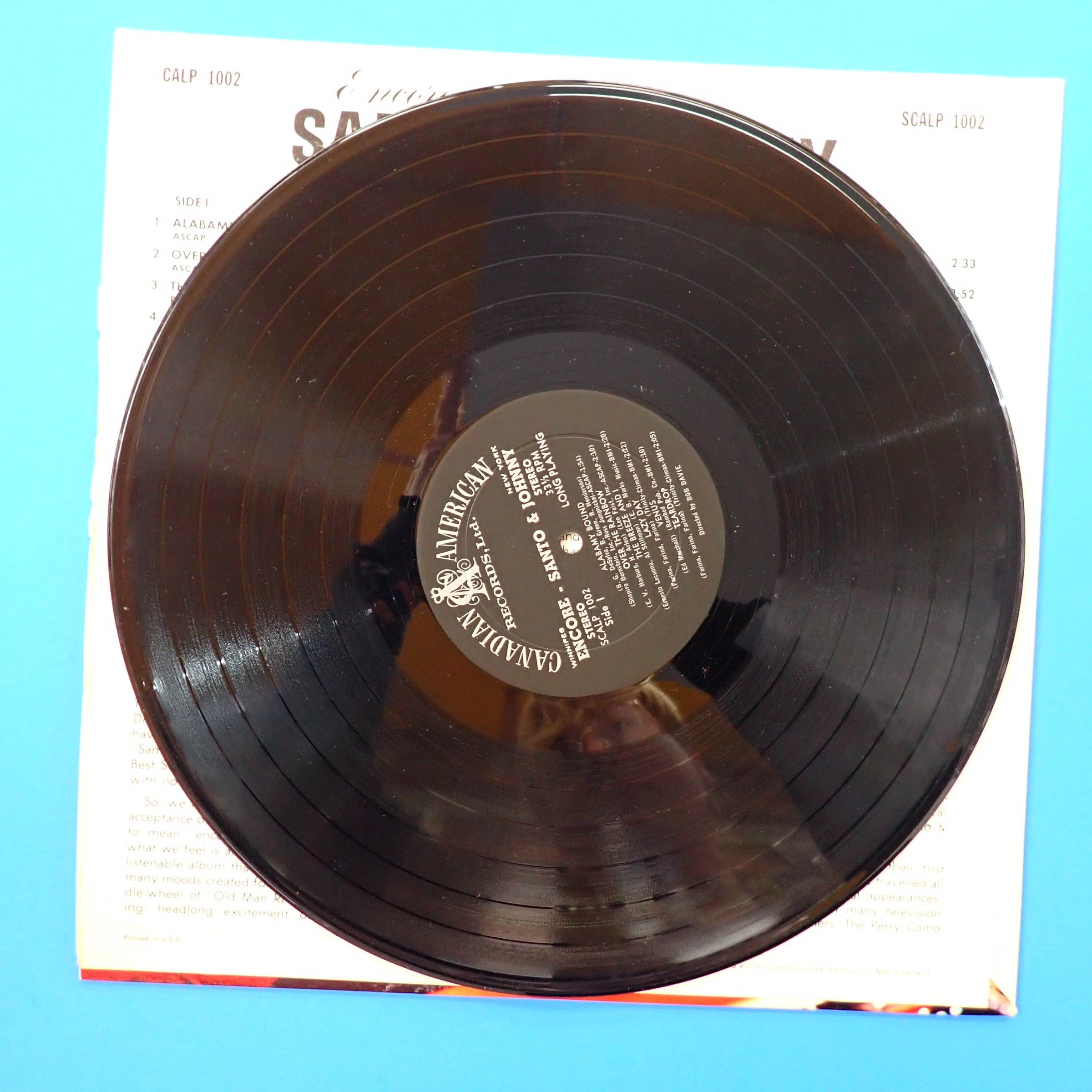 Santo & Johnny - Encore - Vinyl [Pre-Owned]