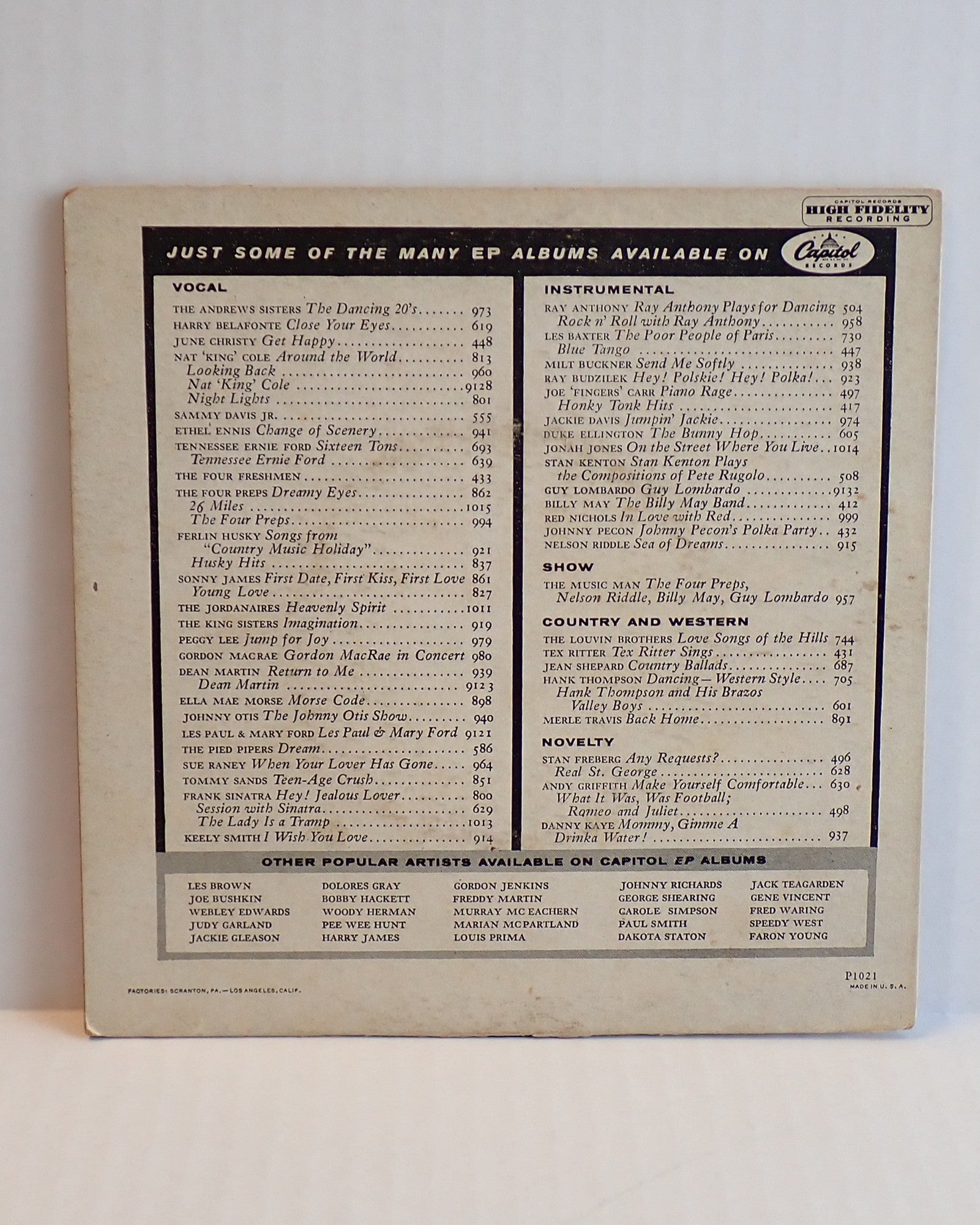 Frank Sinatra – Young-at-Heart - Vinyl [Pre-Owned]