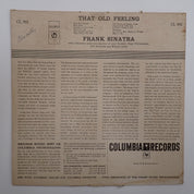 Frank Sinatra - That Old Feeling - Vinyl [Pre-Owned]