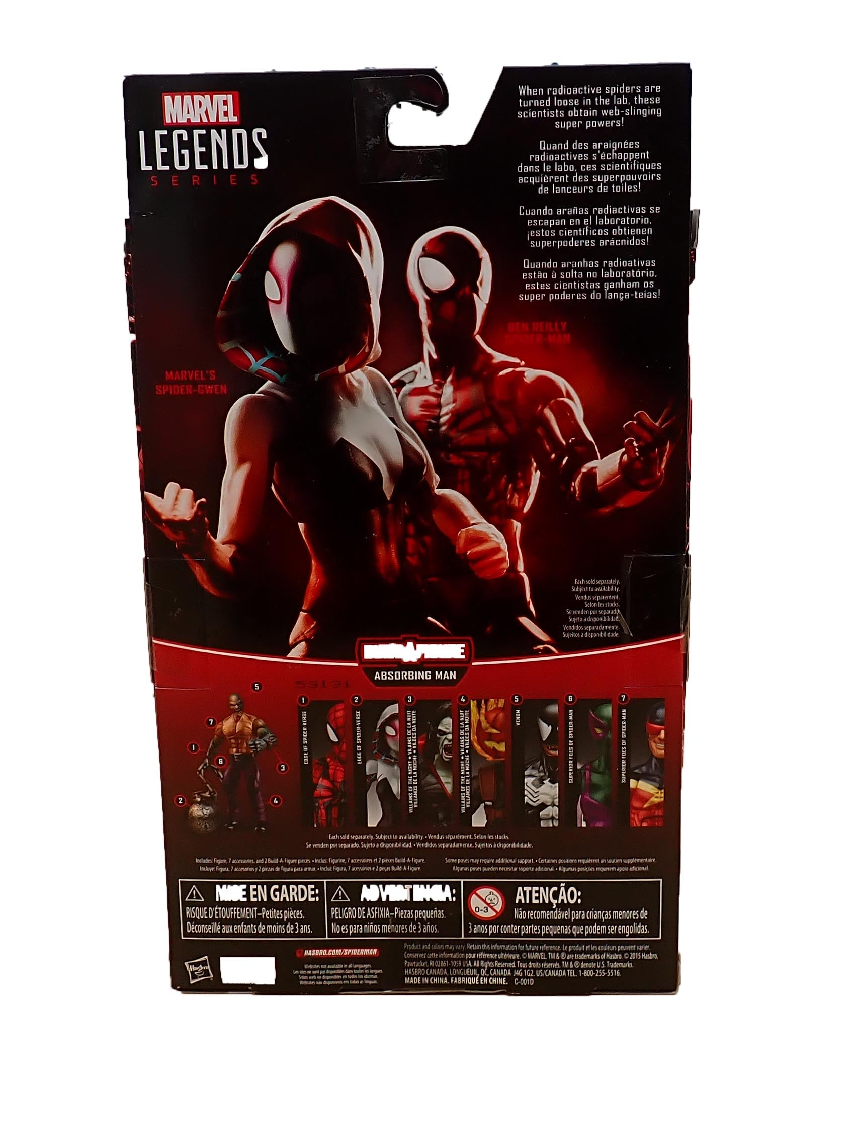 Spider-Man Edge of Spider-Verse - Marvel Legends: Infinite Series - (Pre-Owned)