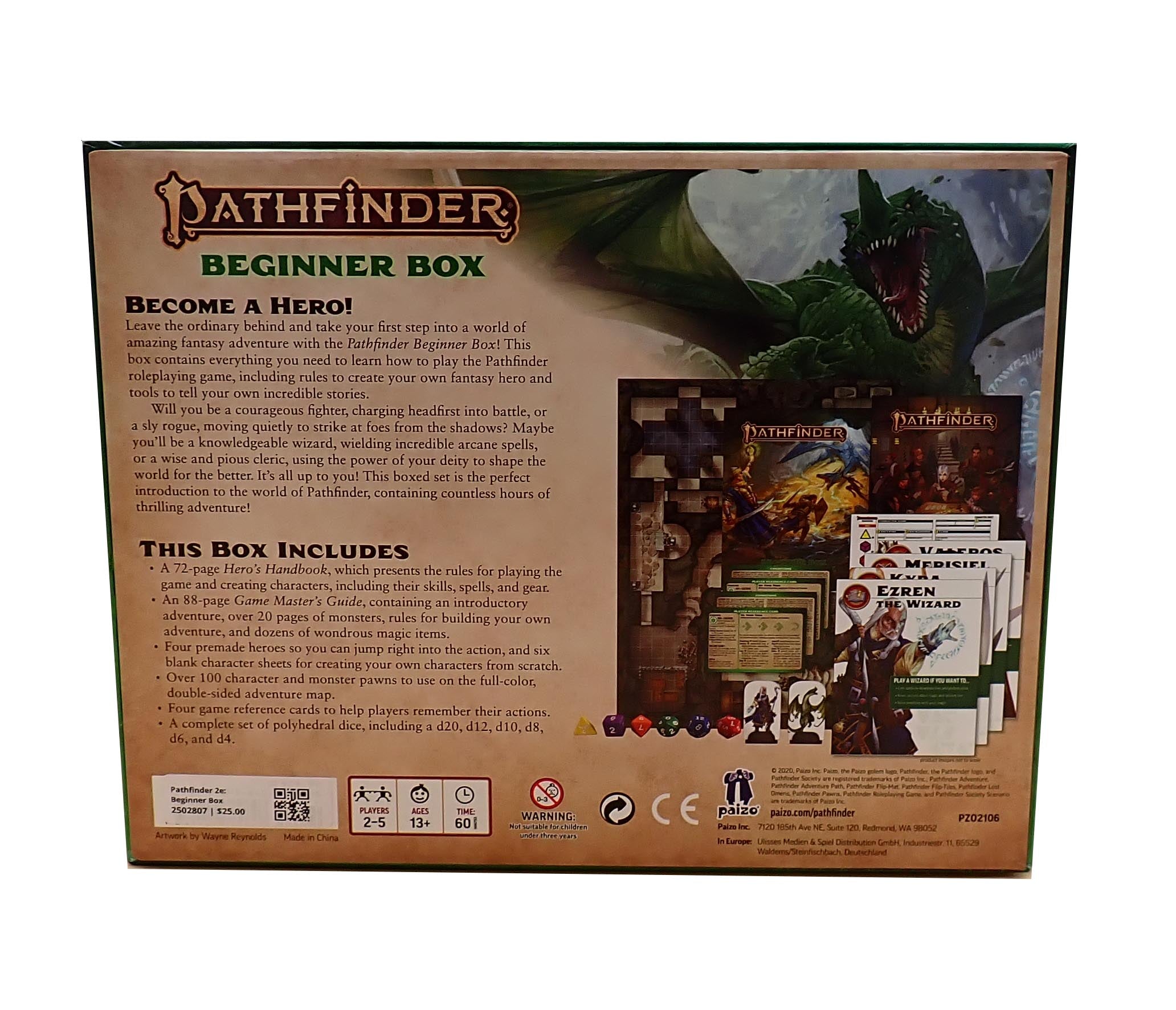 Pathfinder Beginner's Box - 2nd Edition (Pre-Owned)