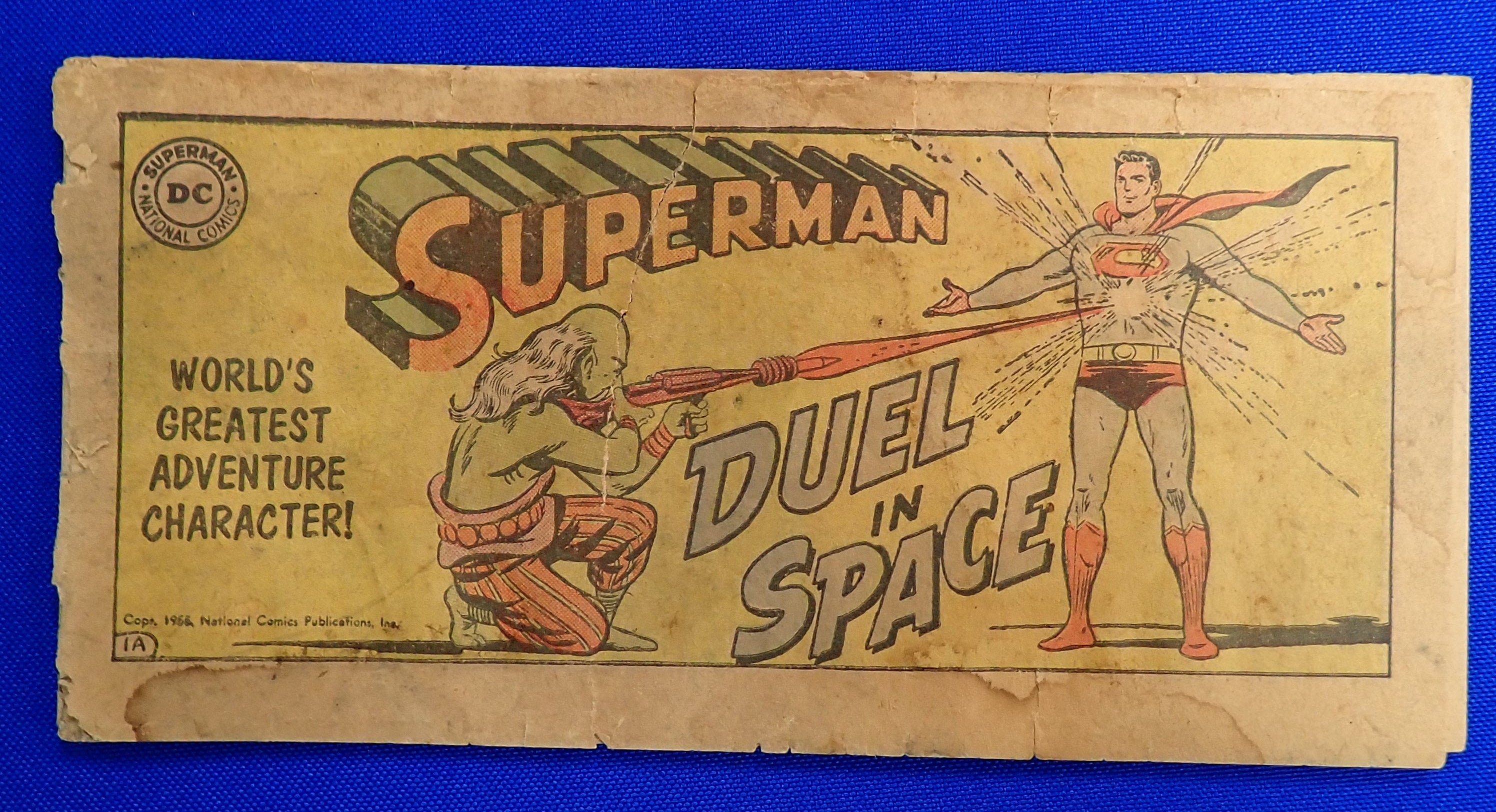 Superman Duel in Space Mini Comic (1955) - FR (1.0)