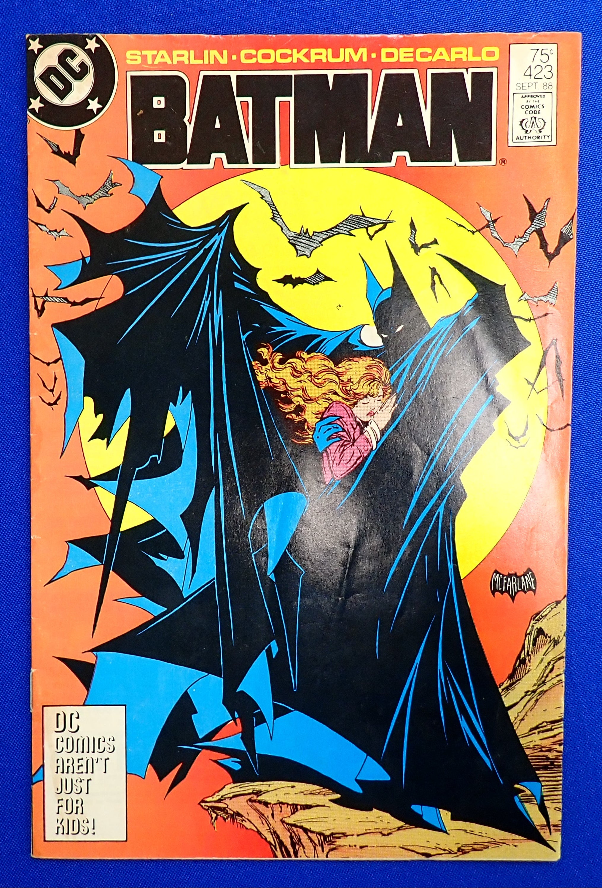 Batman #423 (1988) - VG/FN (5.0) - Iconic cover art by Todd McFarlane
