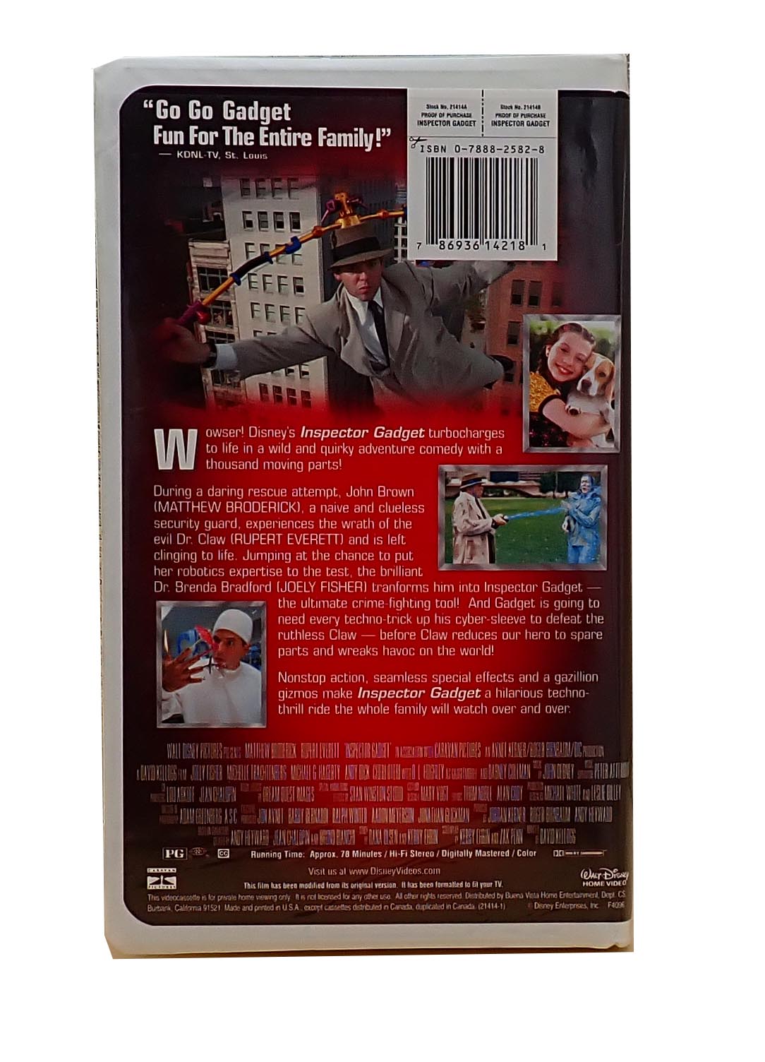 Inspector Gadget - VHS (Pre-Owned)