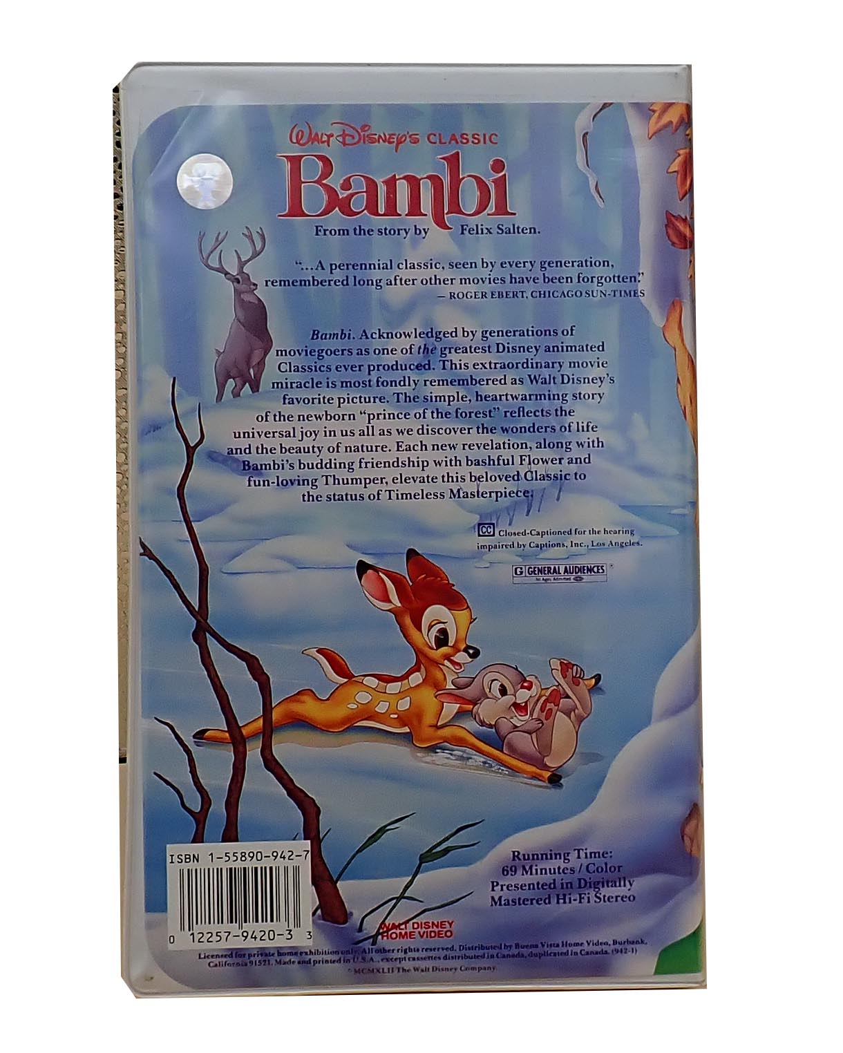 Bambi (Classic) - VHS (Pre-Owned)