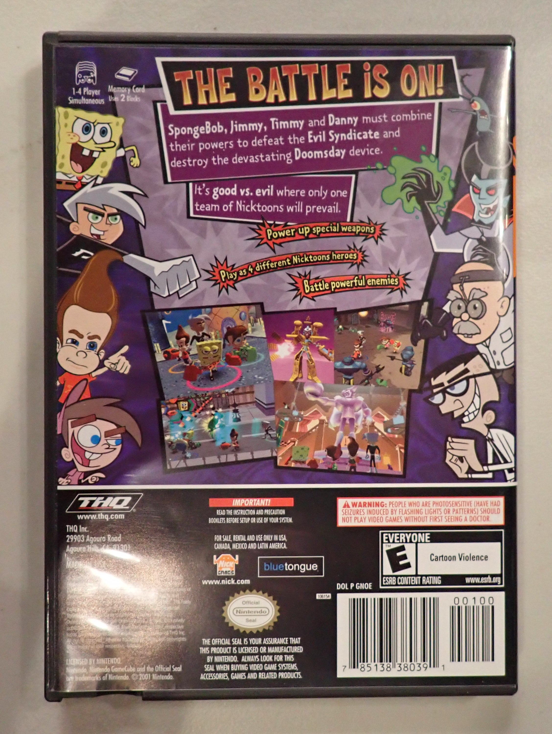 Nicktoons Unite! - Gamecube