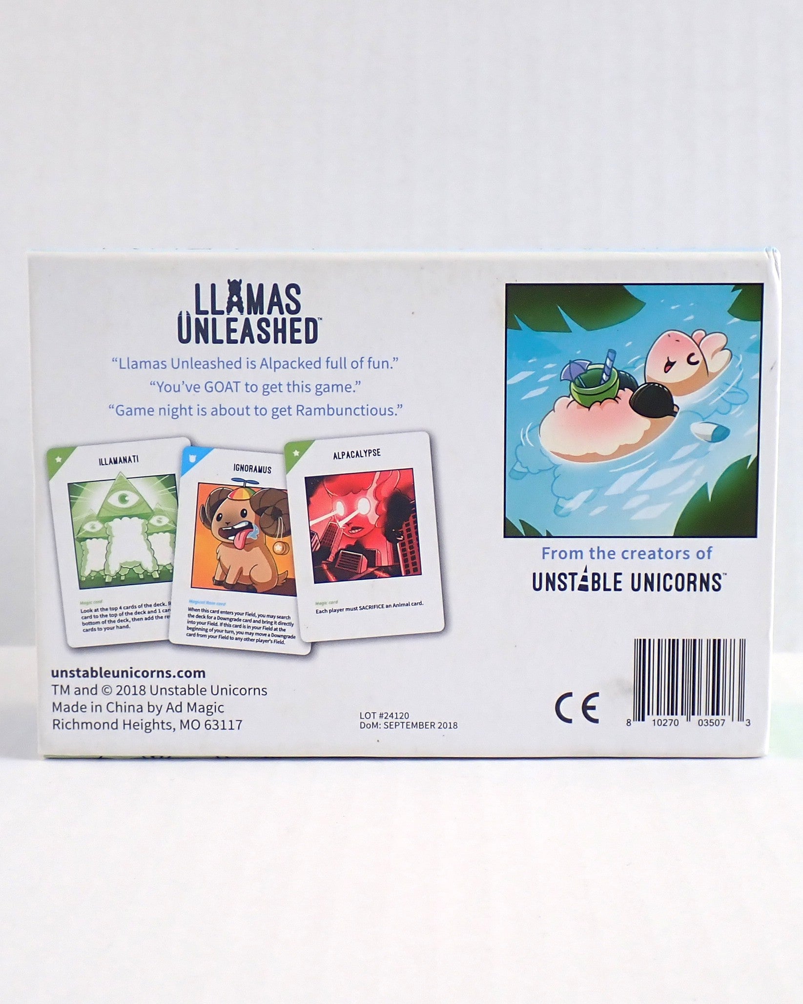 Llamas Unleashed [Pre-Owned Board Game]