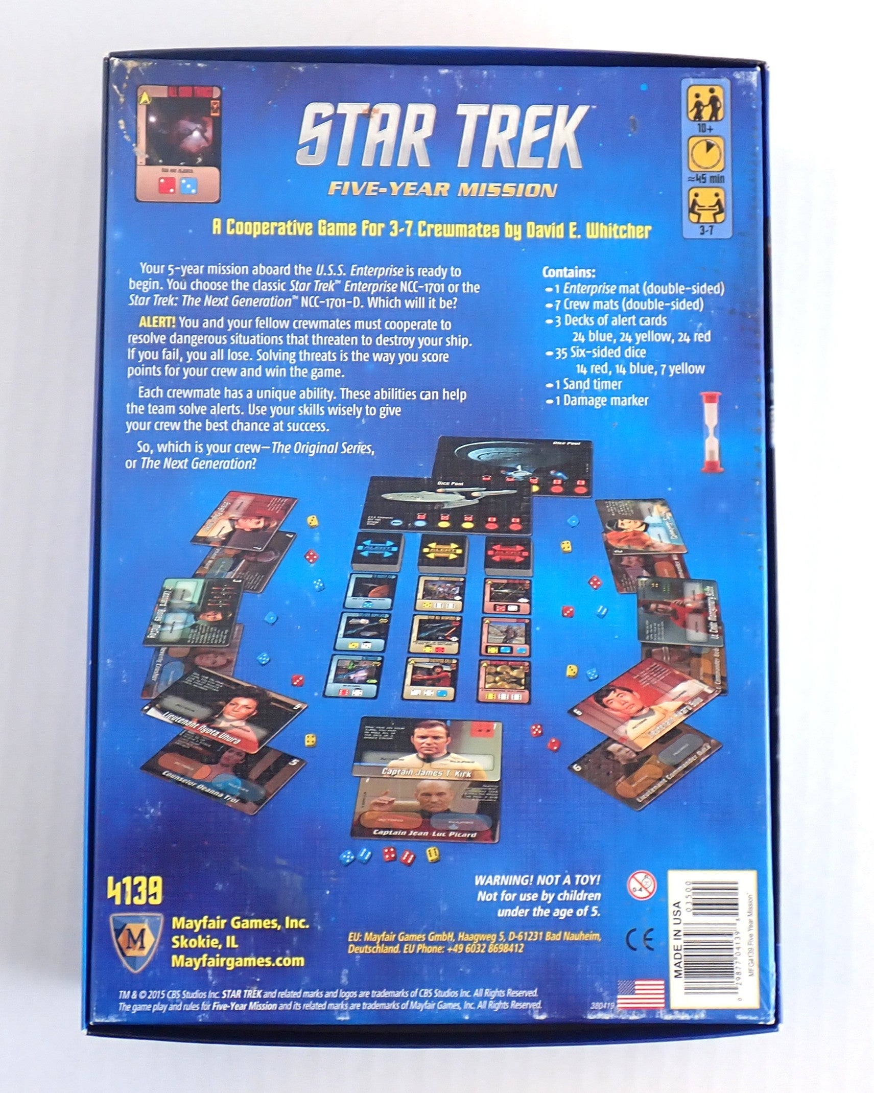 Star Trek Five-Year Mission [Pre-Owned Board Game]