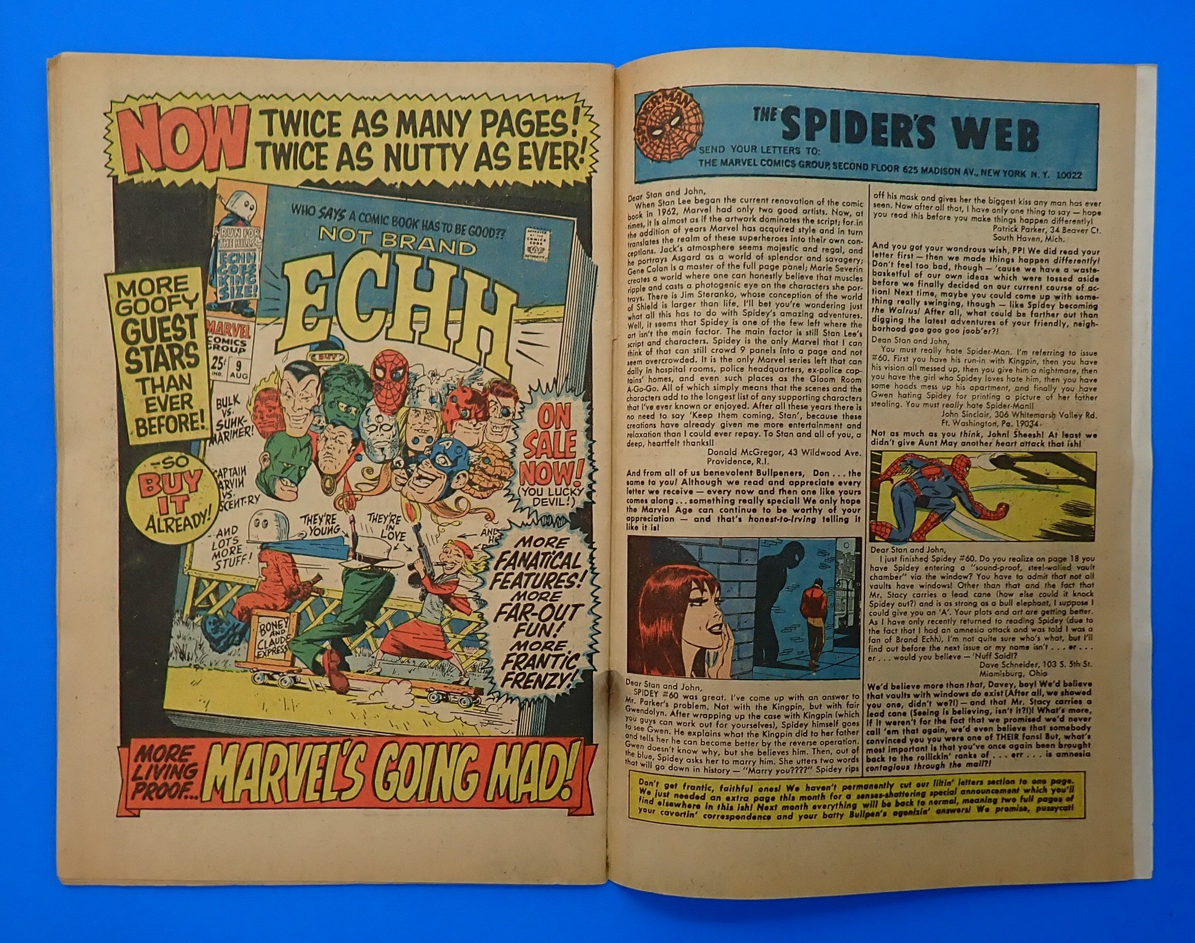 Amazing Spider-Man #63 (1968) - VG- (3.5) - Silver Age Issue