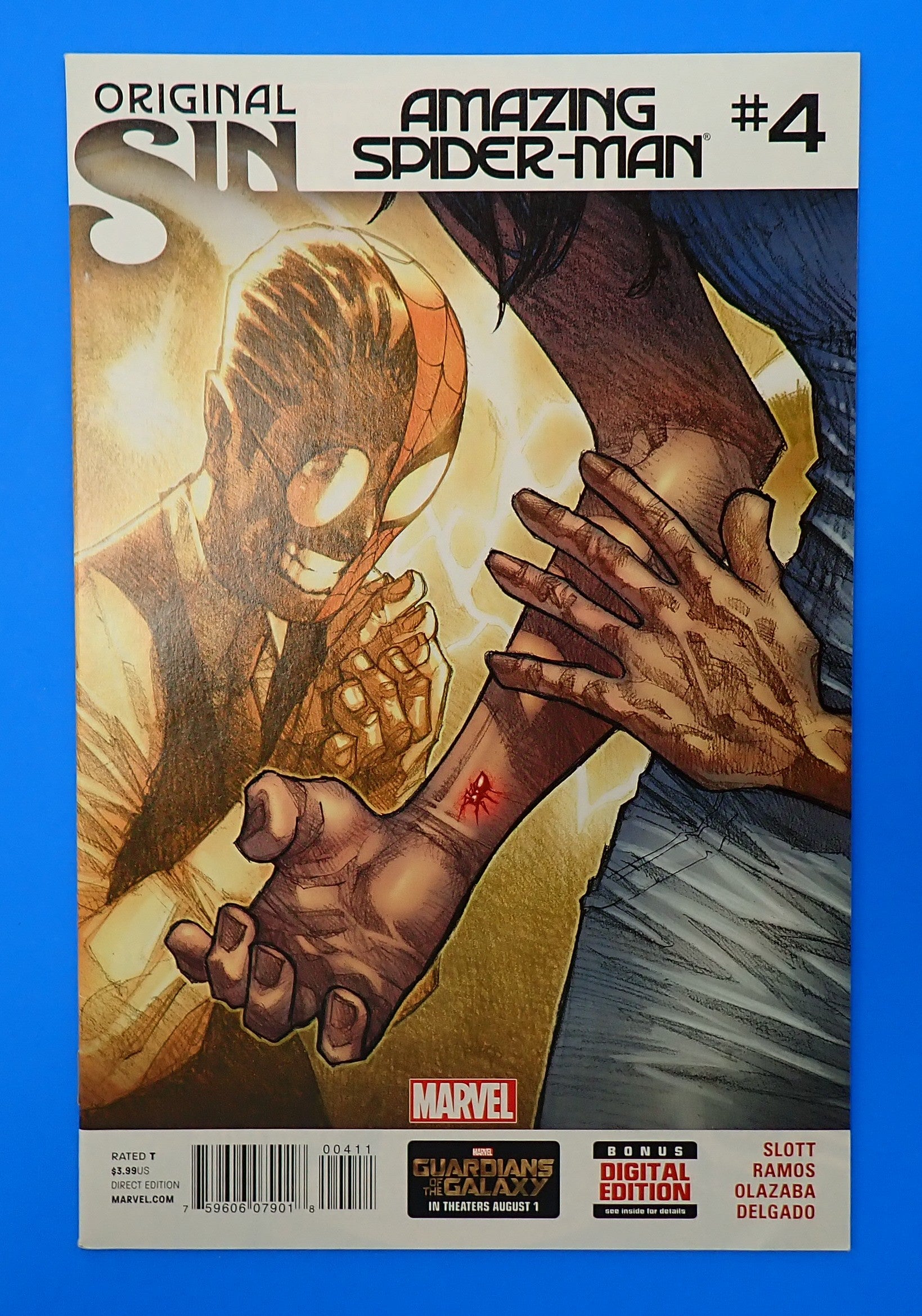 Amazing Spider-Man #4 (2014) - NM+ (9.4+) - 1st Full App. Silk