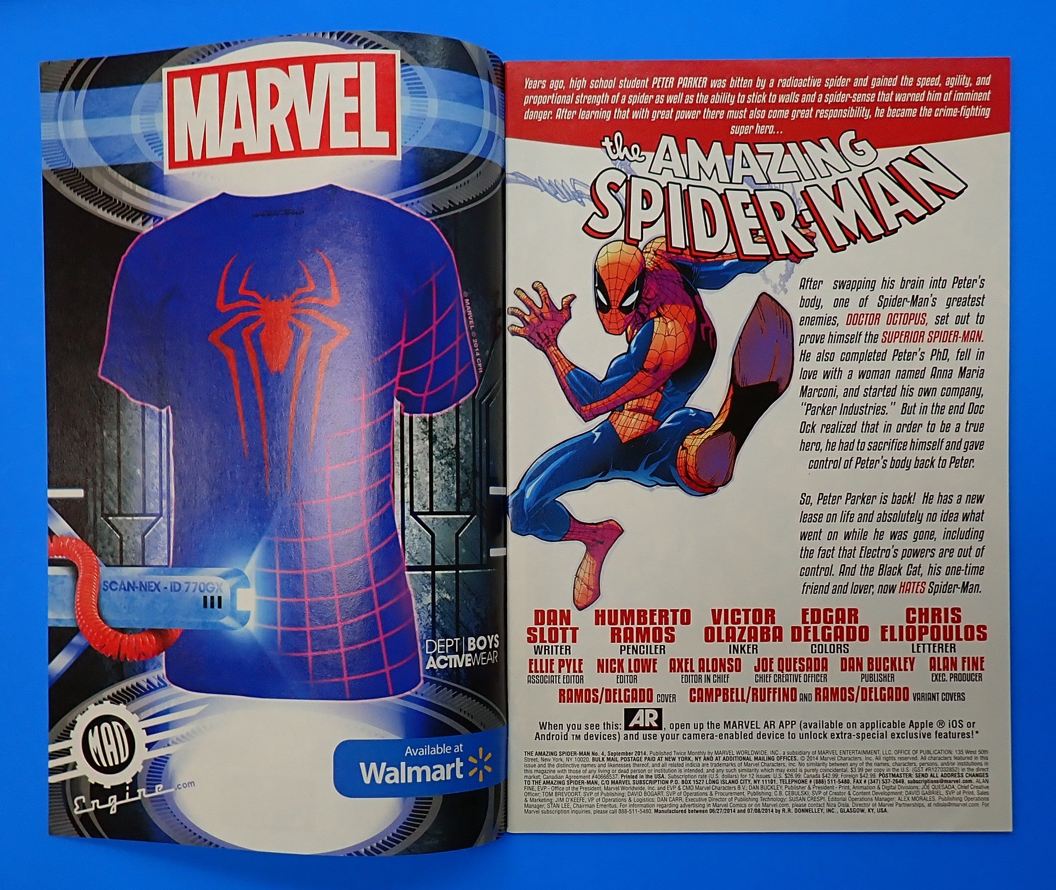 Amazing Spider-Man #4 (2014) - NM+ (9.4+) - 1st Full App. Silk