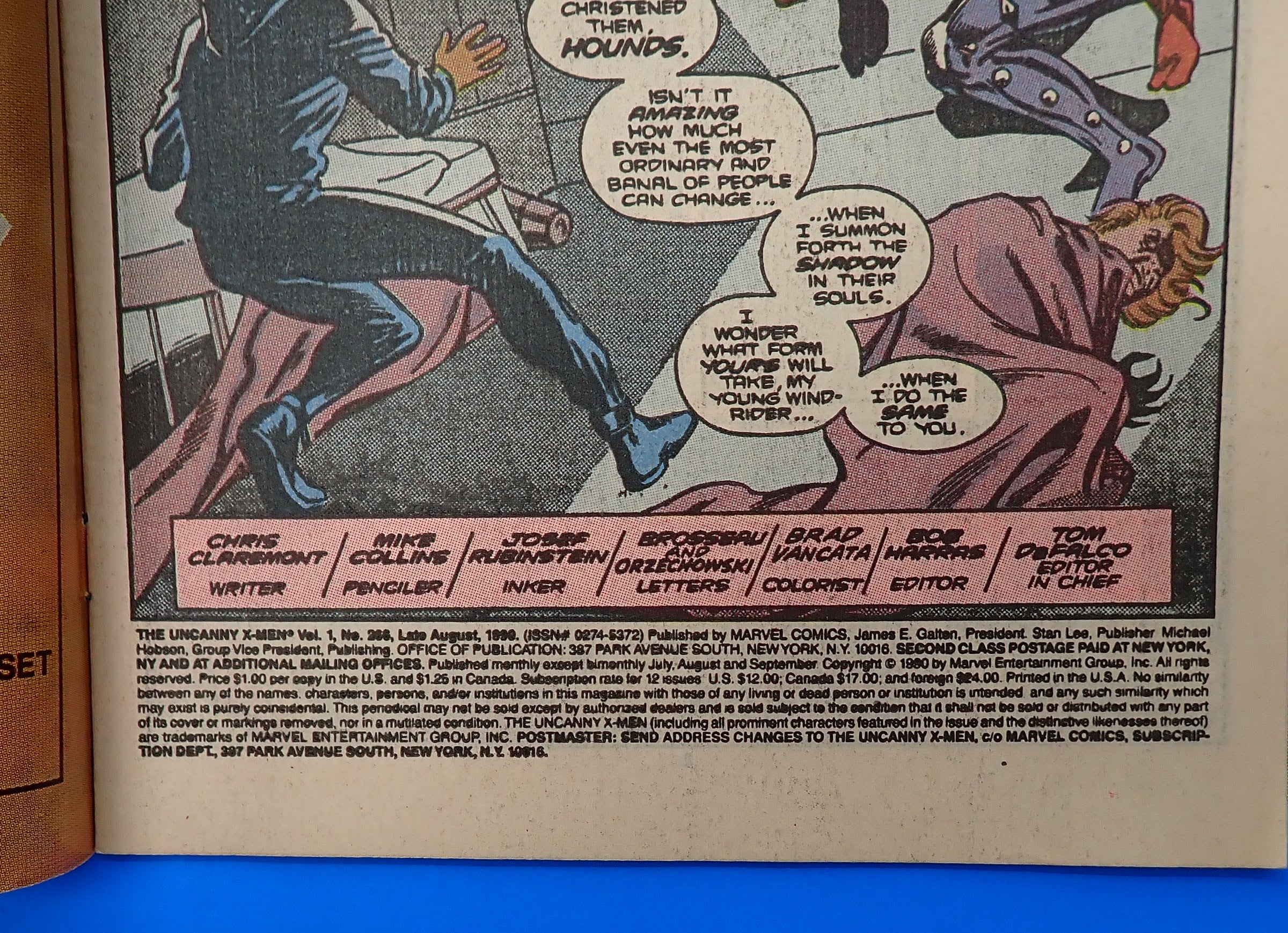 Uncanny X-Men #266 (1990) - FN+ (6.5) - 1st App. Gambit