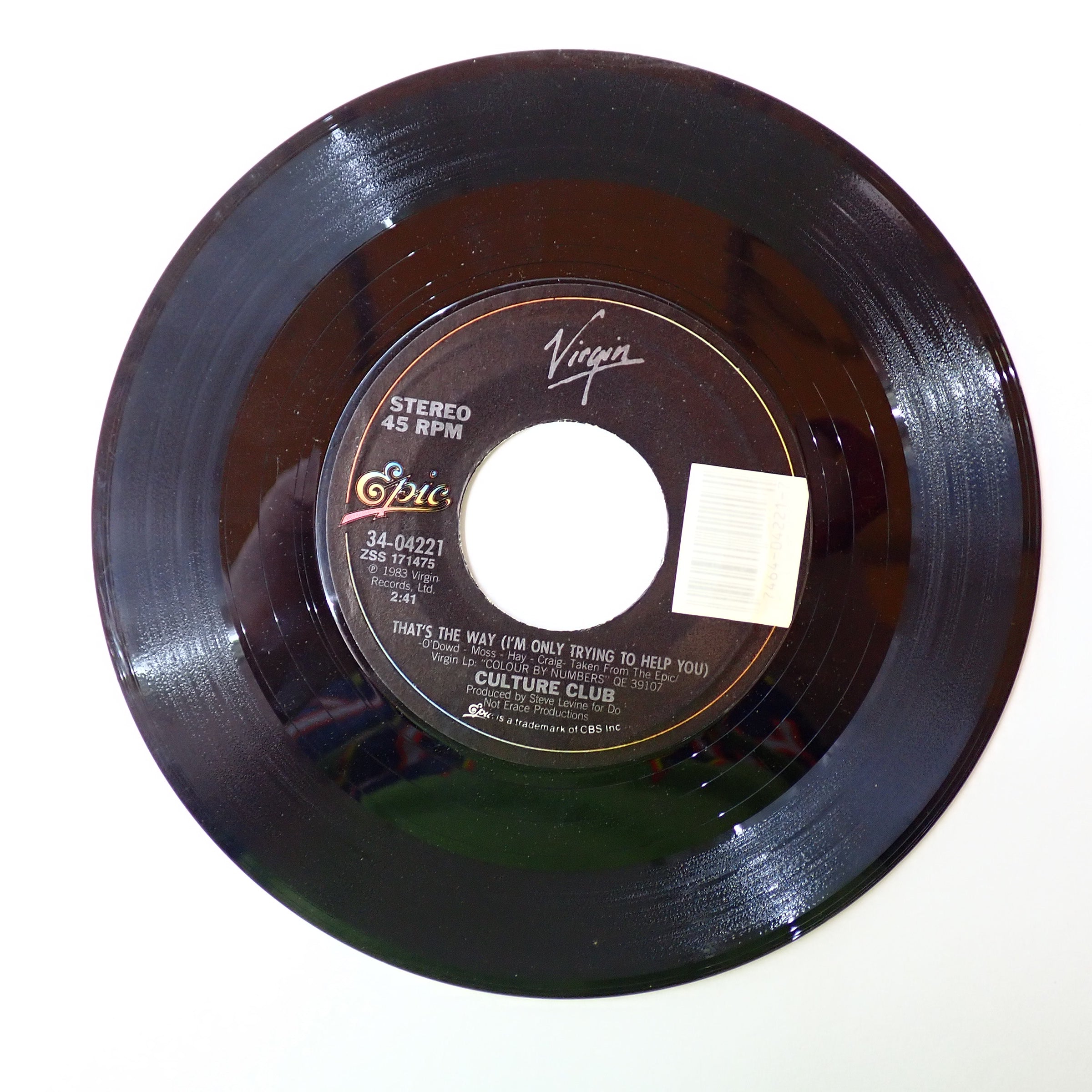 Culture Club – Karma Chameleon - Vinyl