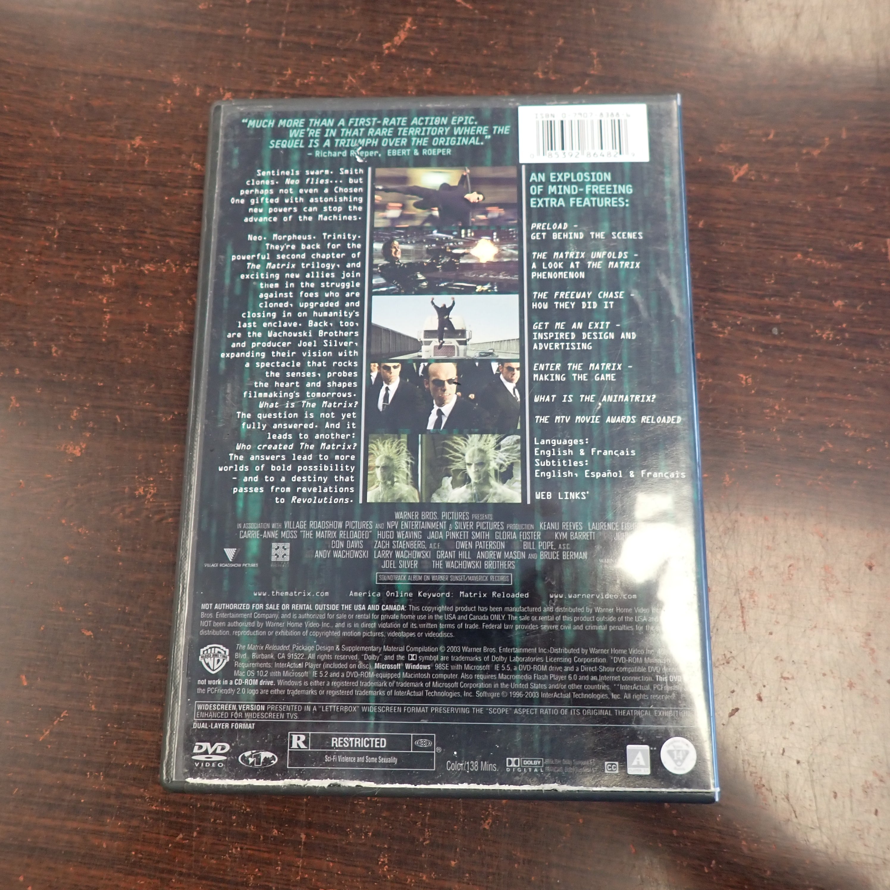 Matrix Reloaded - DVD