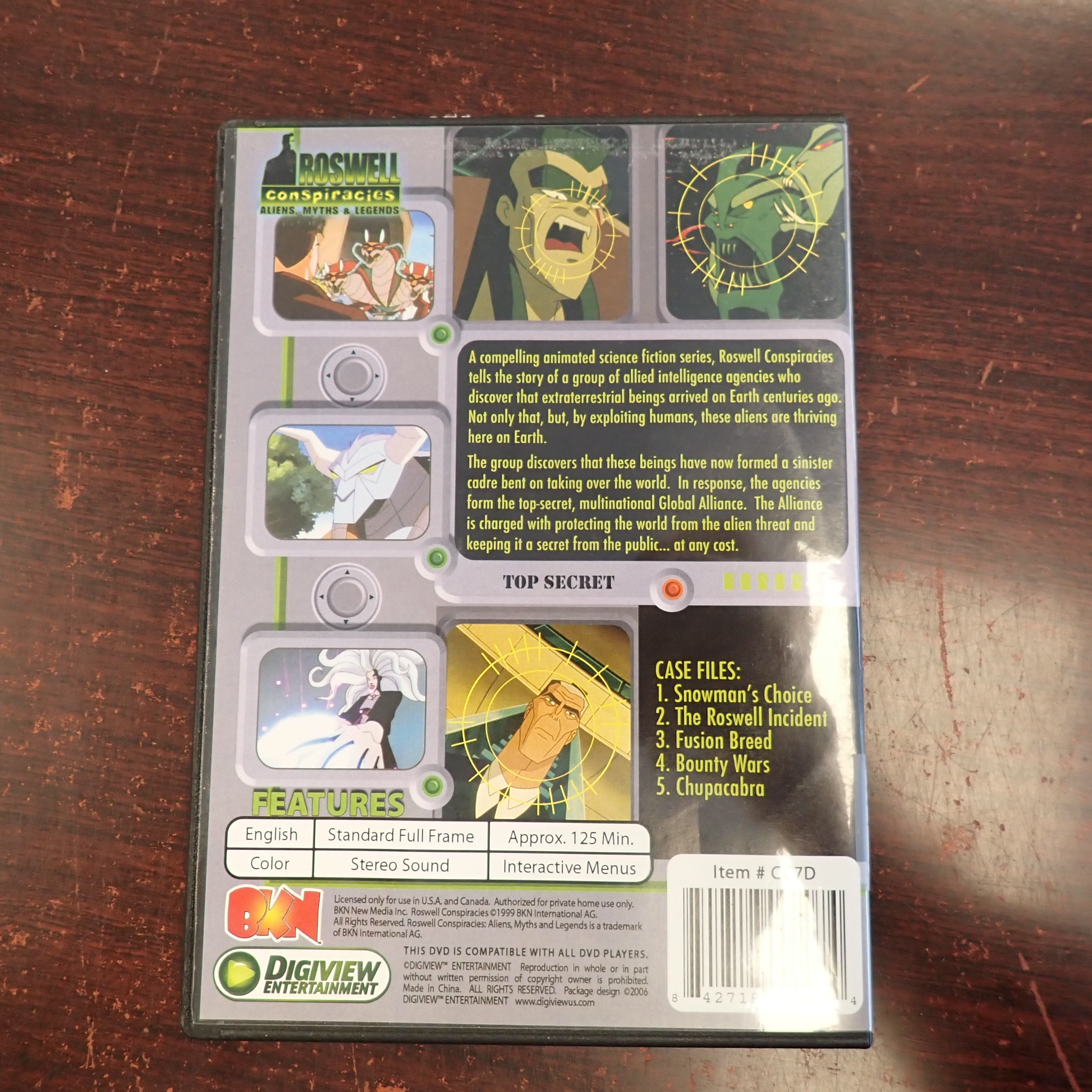 Roswell Conspiracies - Aliens, Myths, & Legends: Bounty Wars - DVD