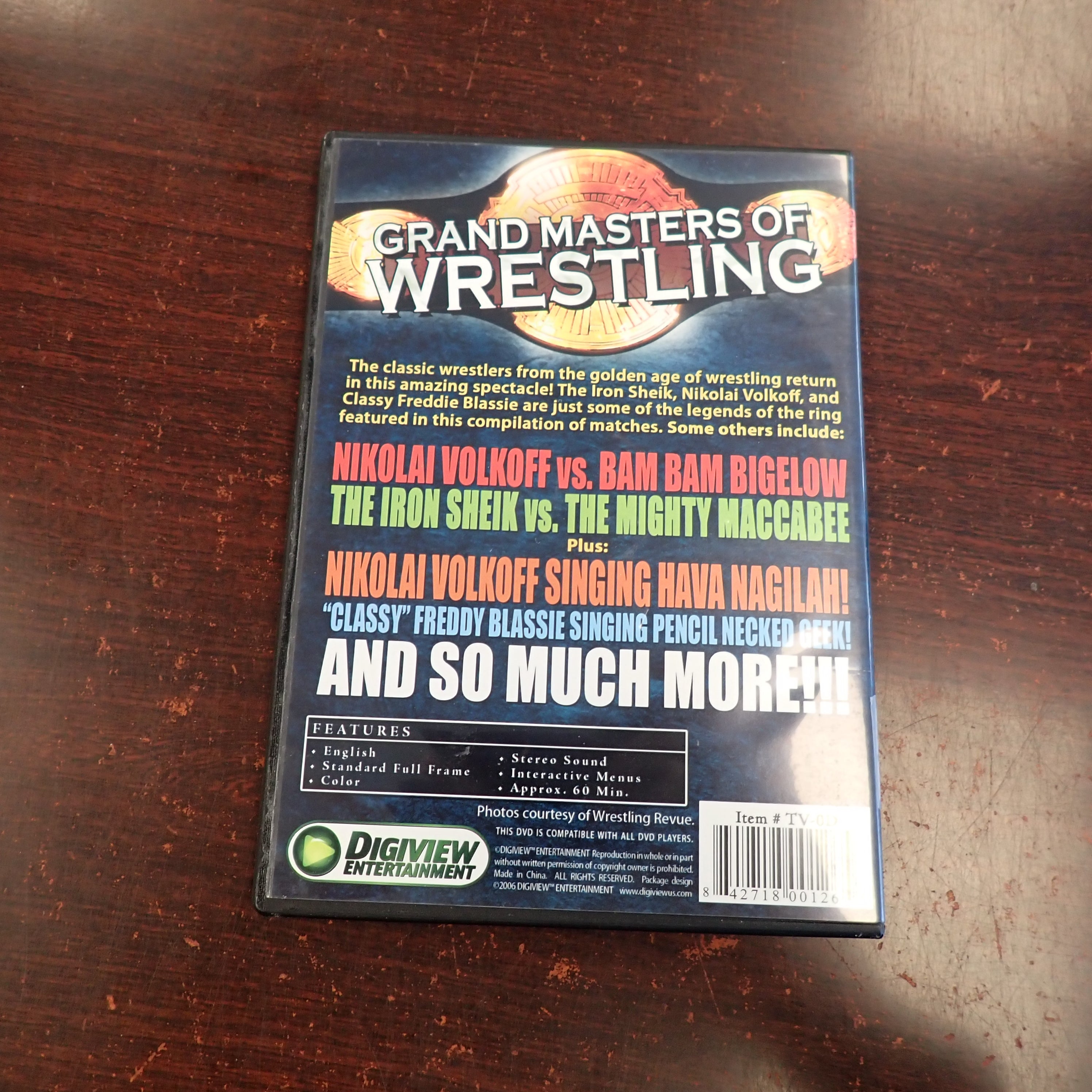 Grand Masters of Wrestling - DVD