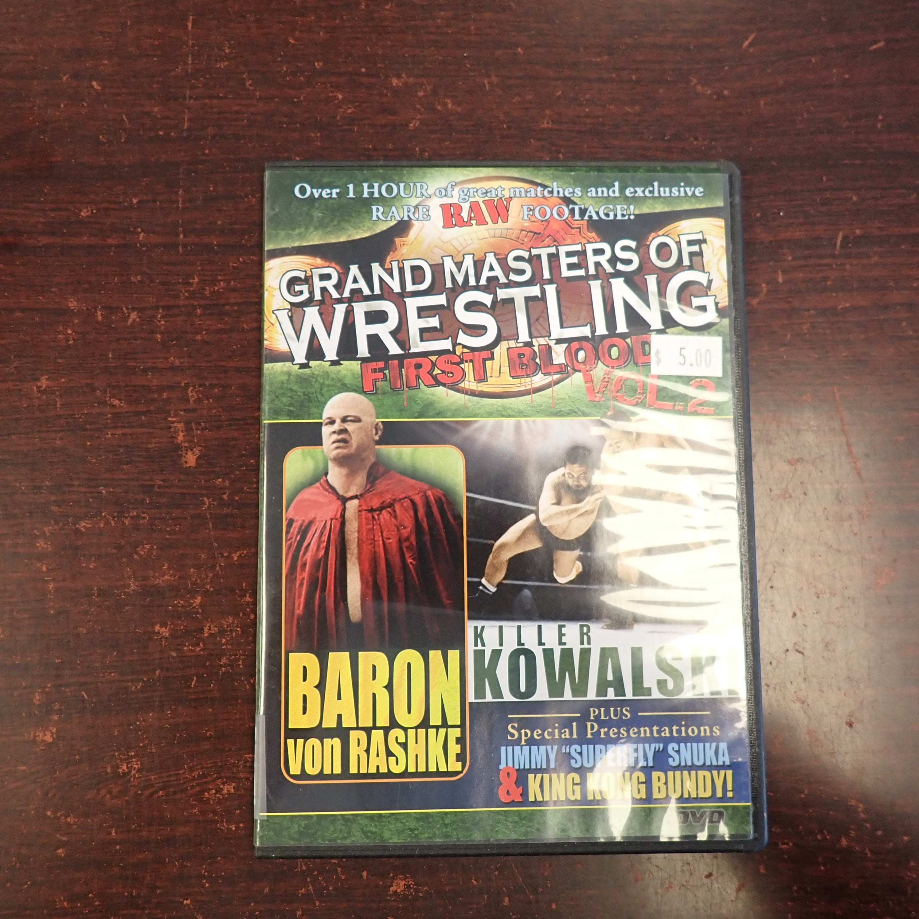 Grand Masters of Wrestling: First Blood Vol 2 - DVD