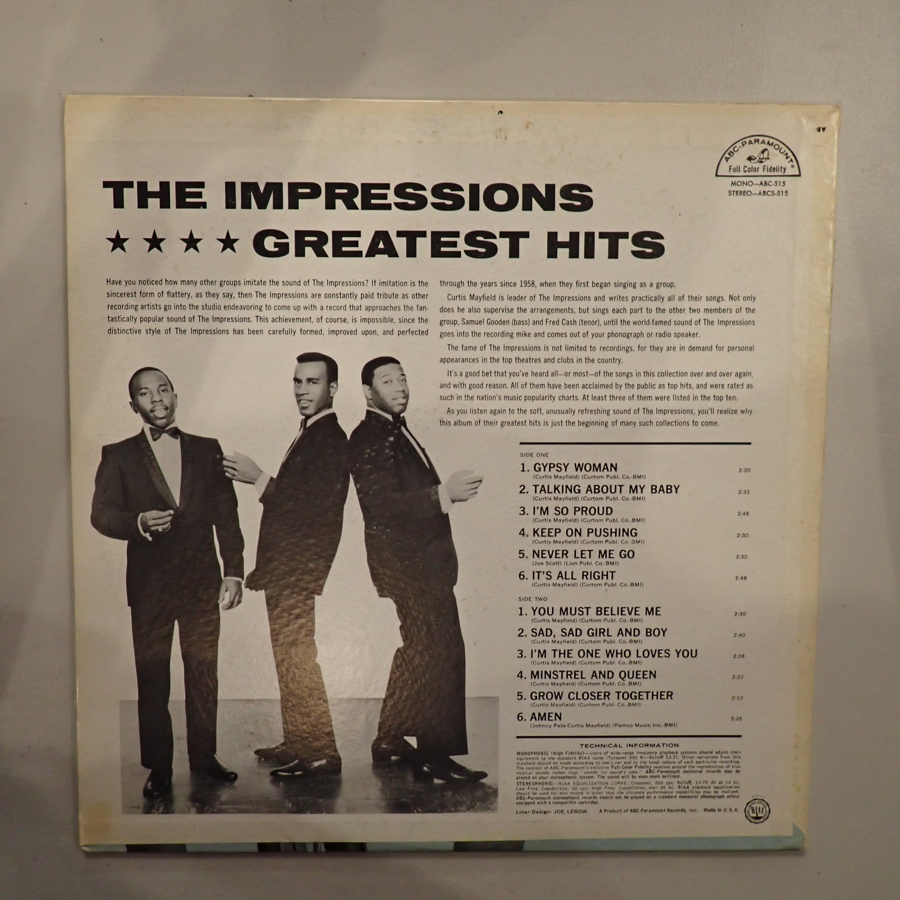 The Impressions – Greatest Hits