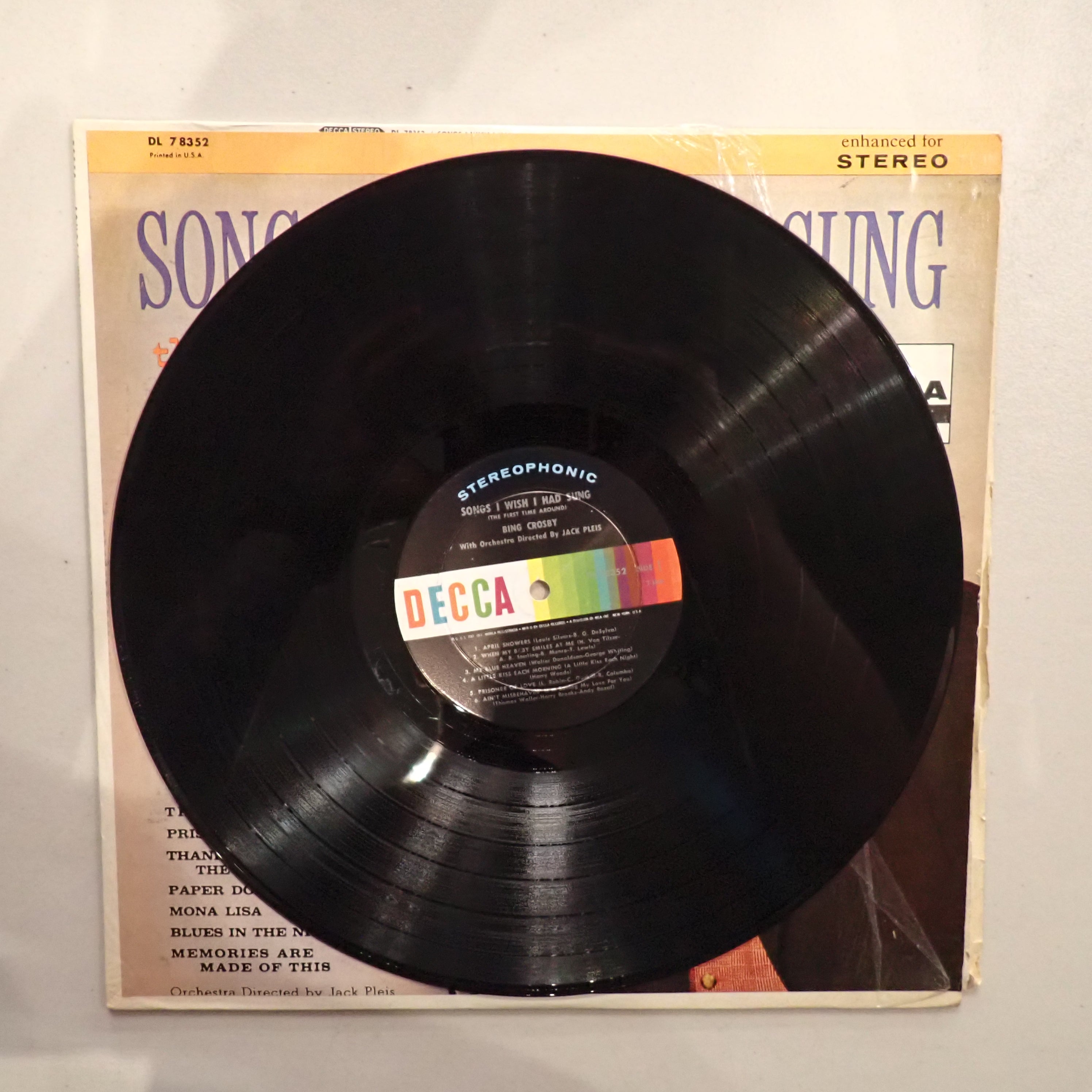 Bing Crosby With Jud Conlon's Rhythmaires And Orchestra – Songs I Wish I Had Sung