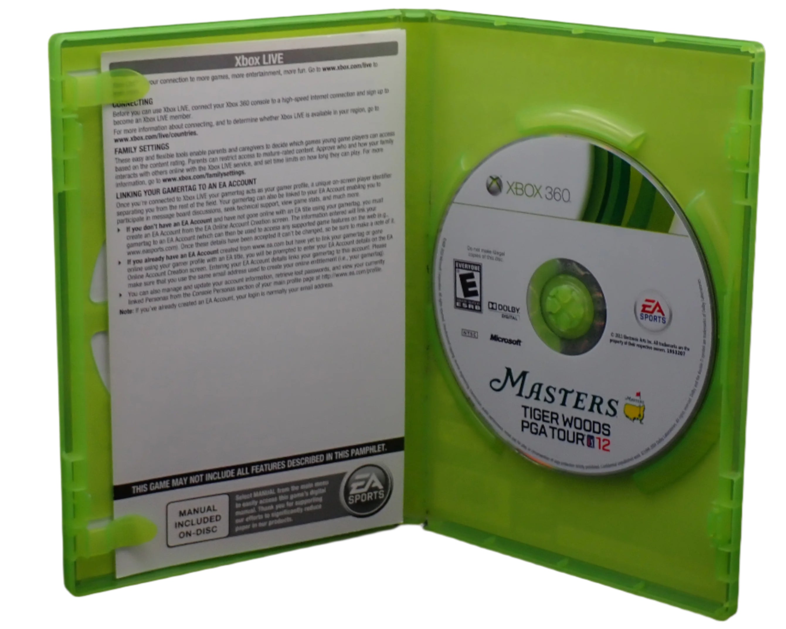 Tiger Woods PGA Tour 12 - Xbox 360