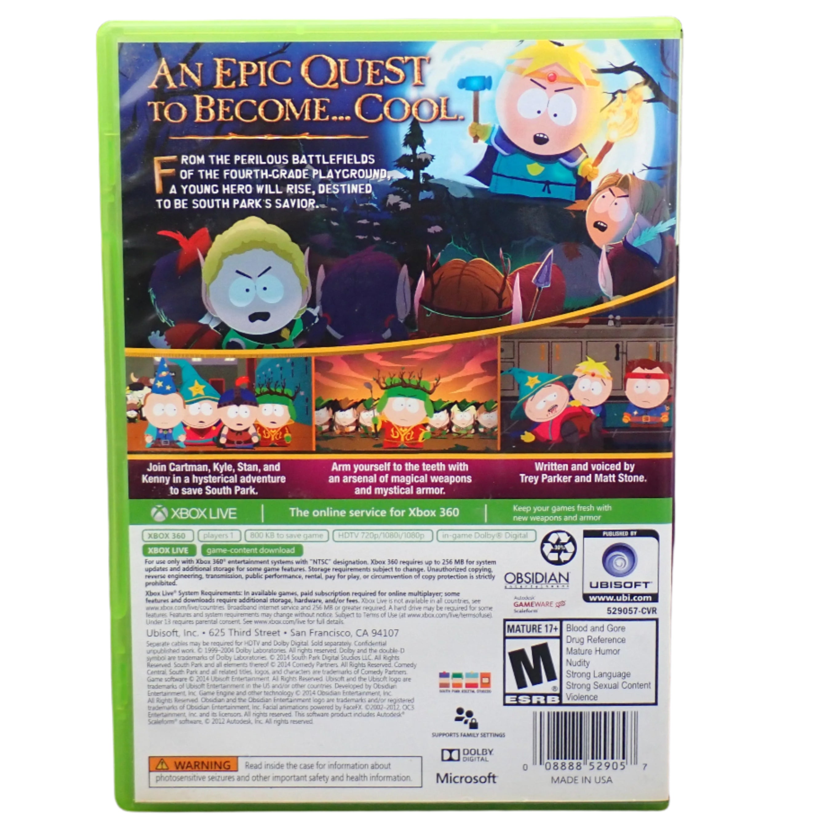South Park The Stick of Truth - Xbox 360