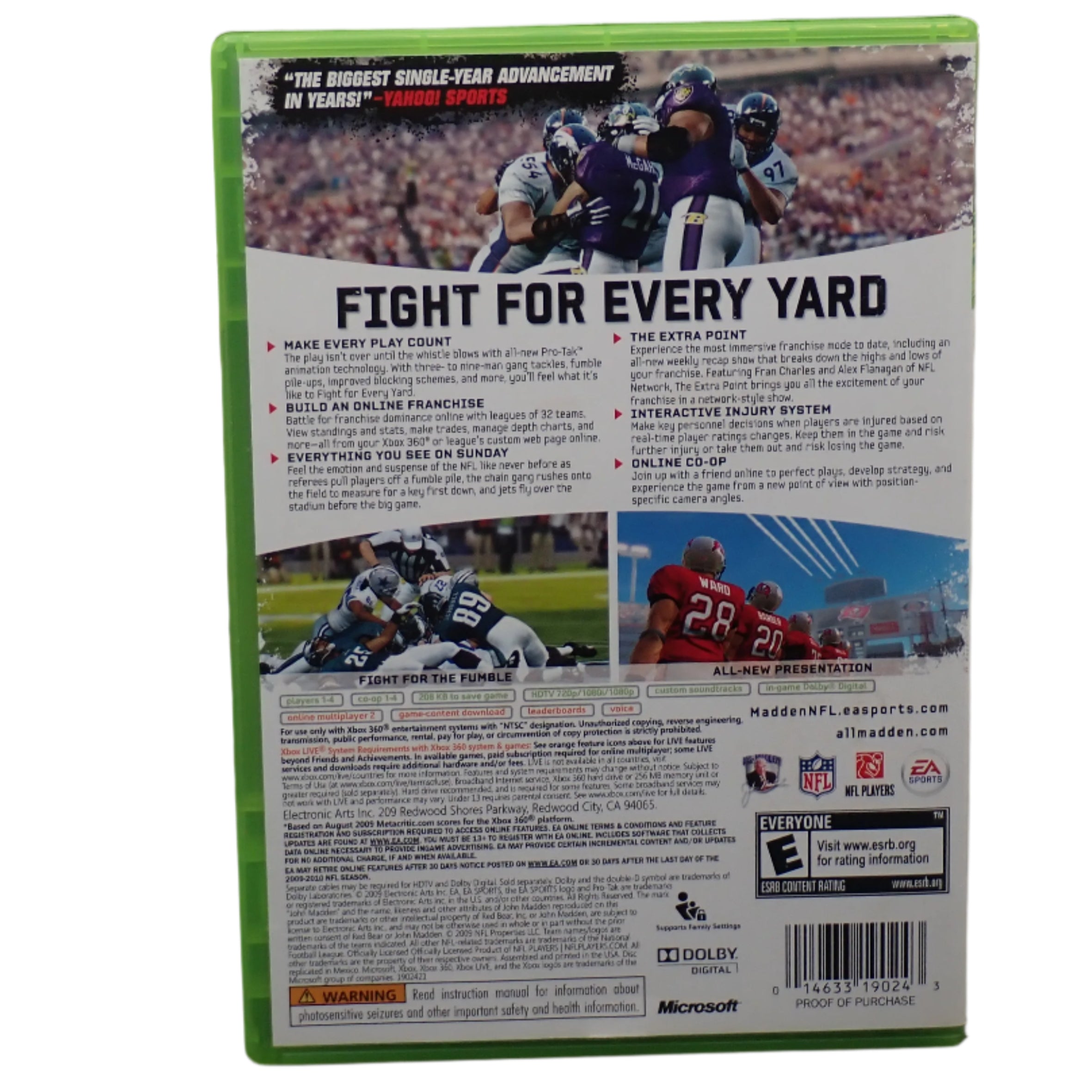 Madden 10 - Xbox 360