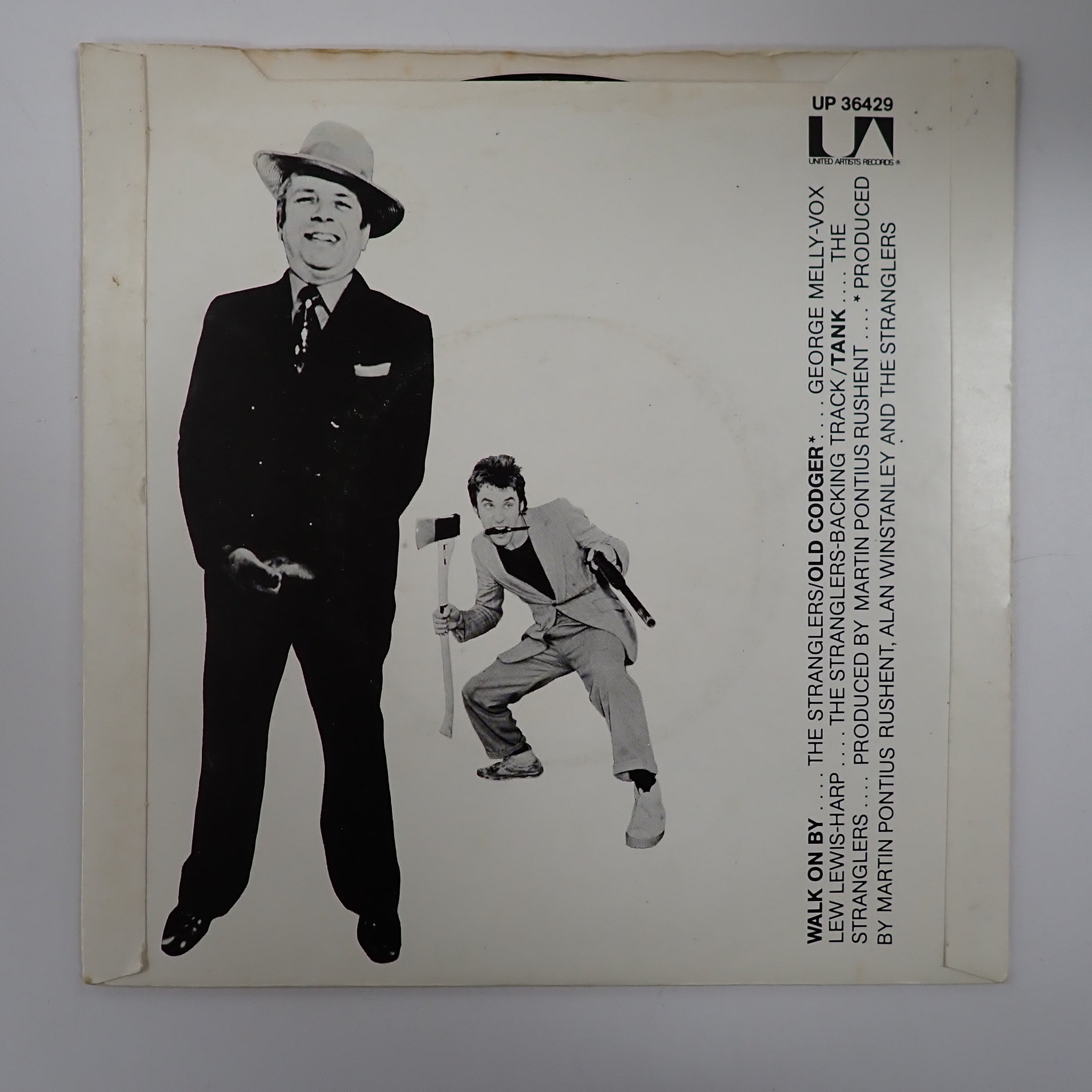 The Stranglers – Walk On By / Old Codger / Tank - Vinyl