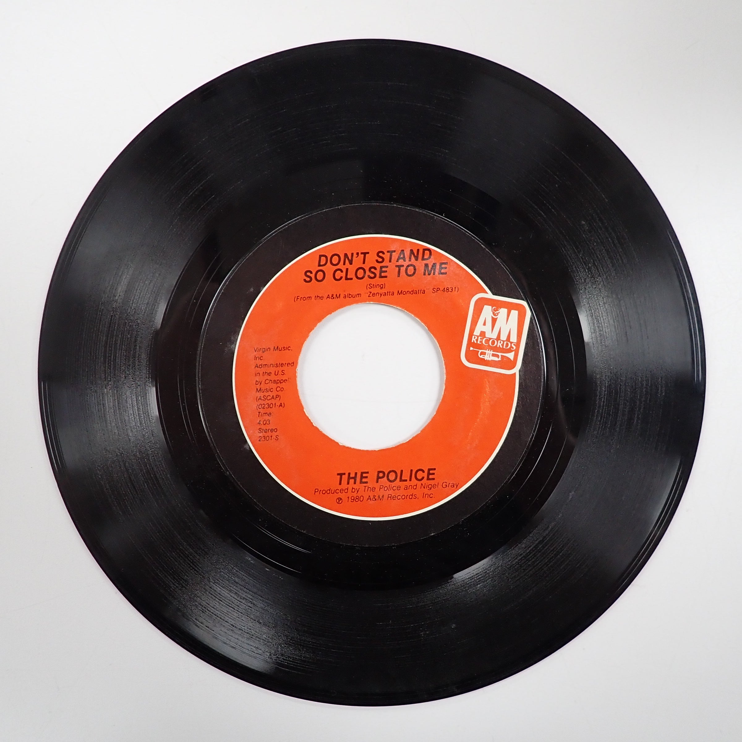 The Police – Don't Stand So Close To Me - Vinyl