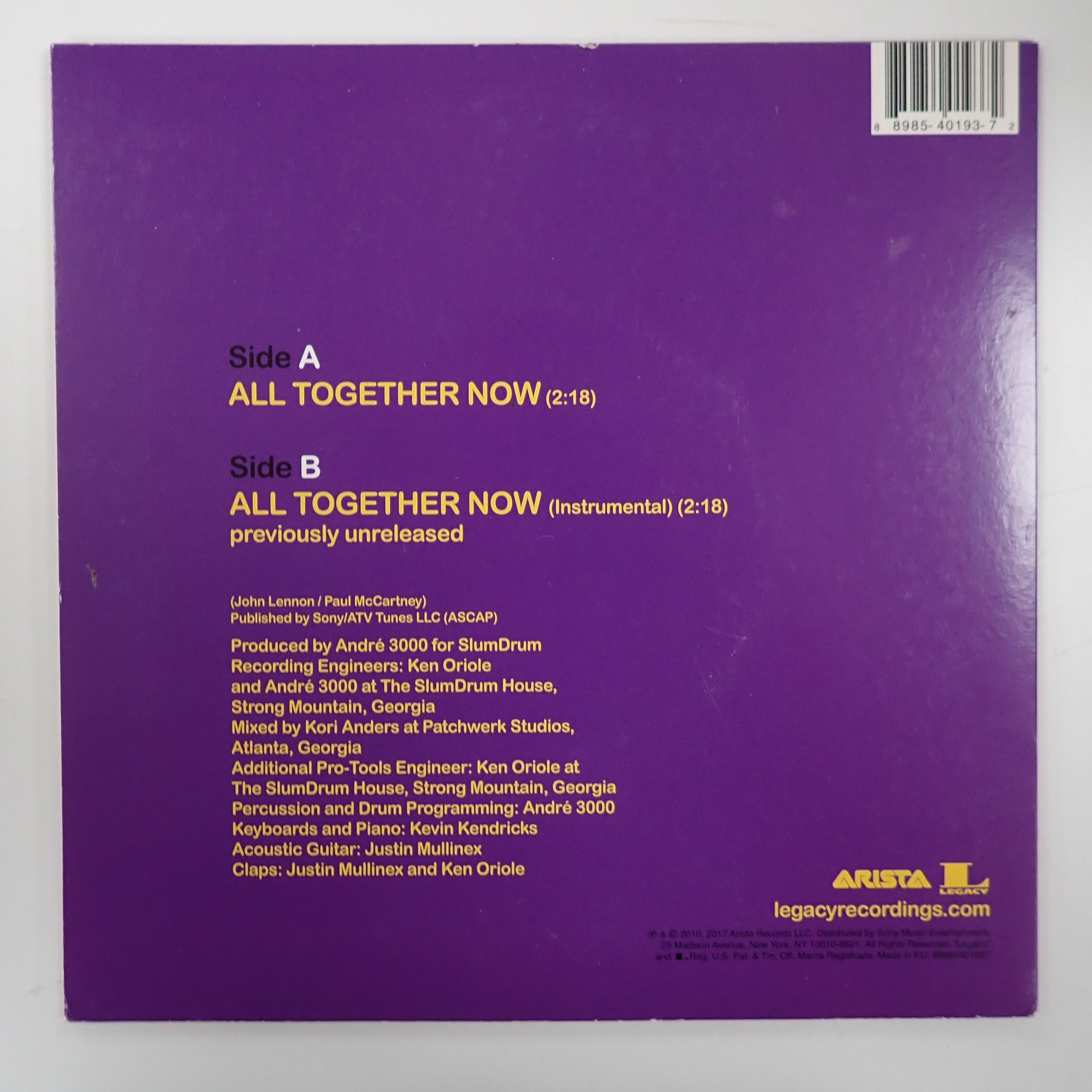 André 3000 – All Together Now- Vinyl