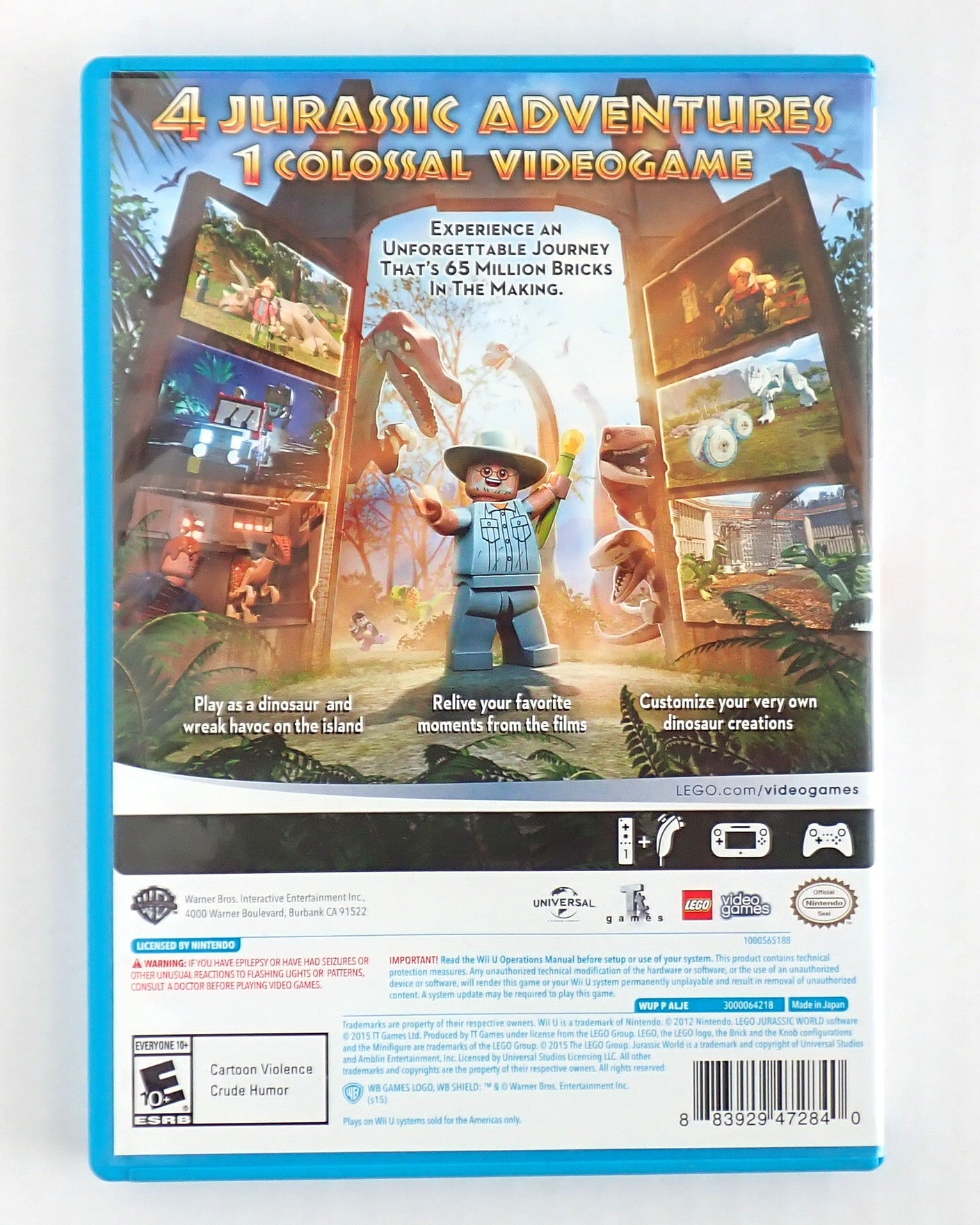 LEGO Jurassic World - Wii U