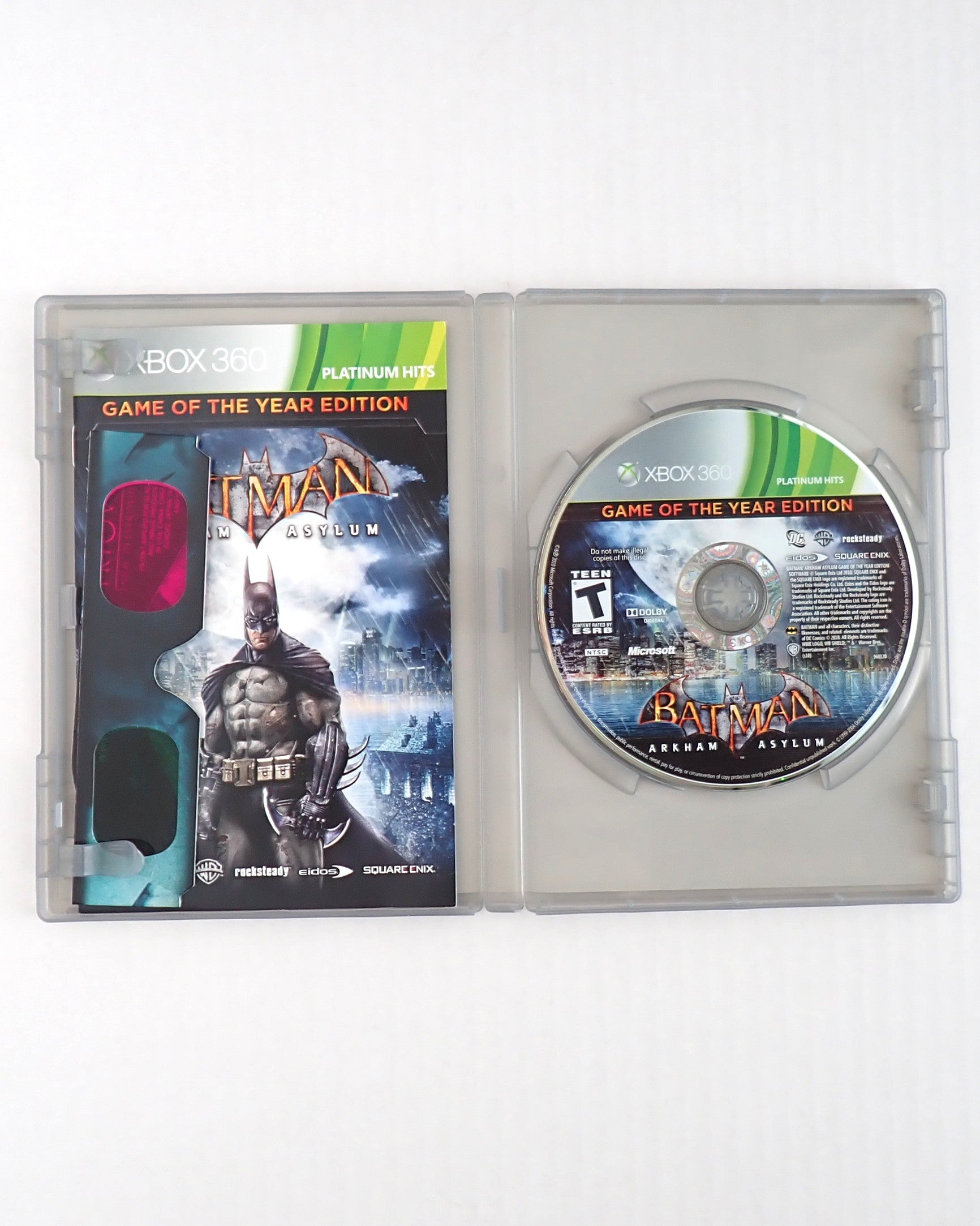 Batman: Arkham Asylum [GOTY Platinum Hits] - Xbox 360