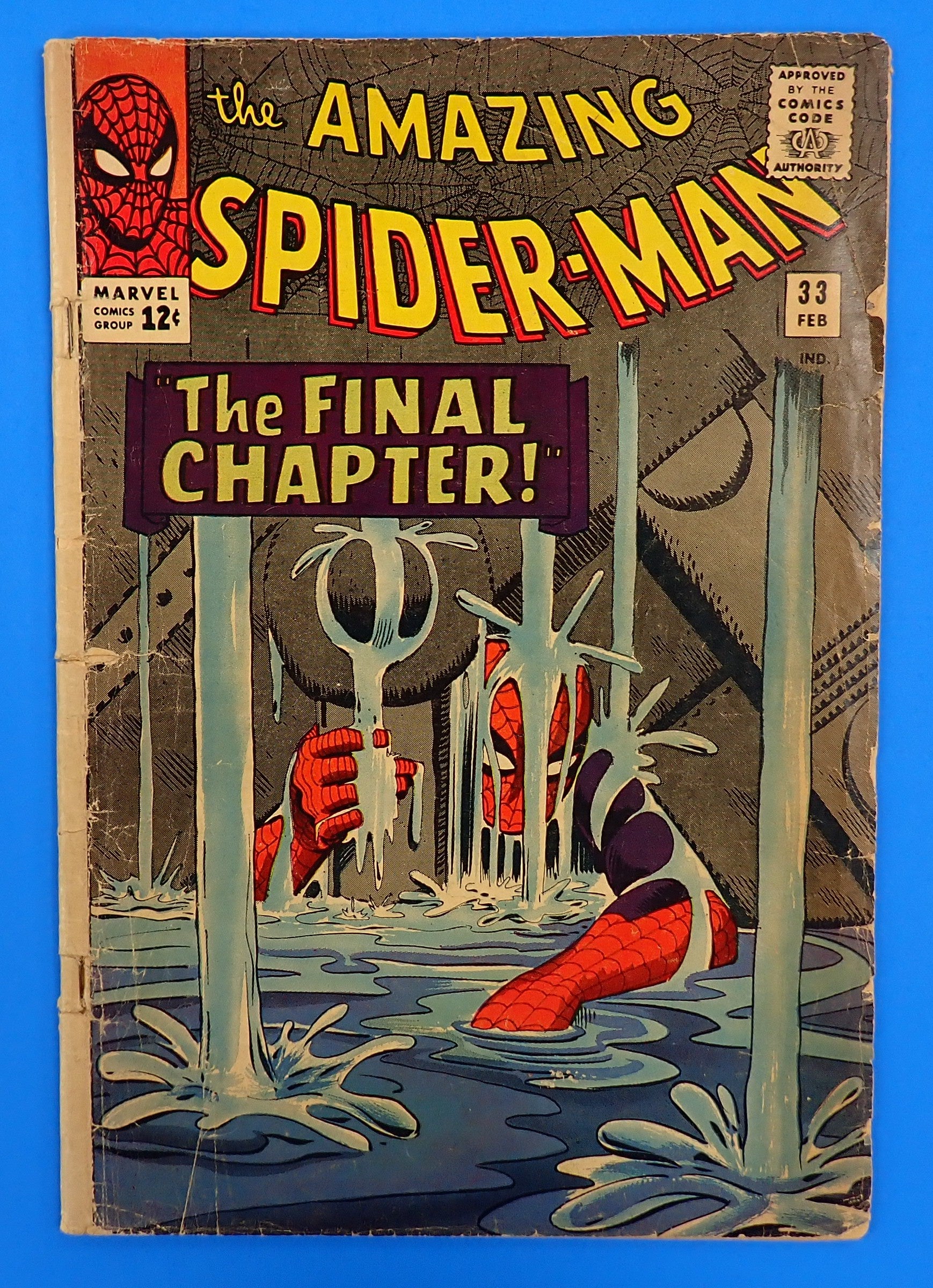 Amazing Spider-Man #33 (1966) - FR/GD (1.5) - Debut of Super Strength