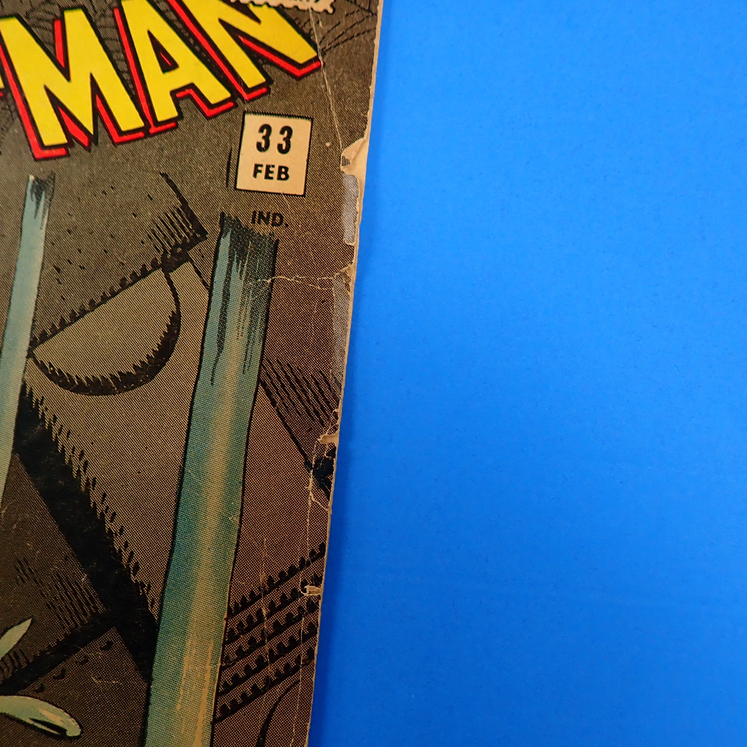 Amazing Spider-Man #33 (1966) - FR/GD (1.5) - Debut of Super Strength