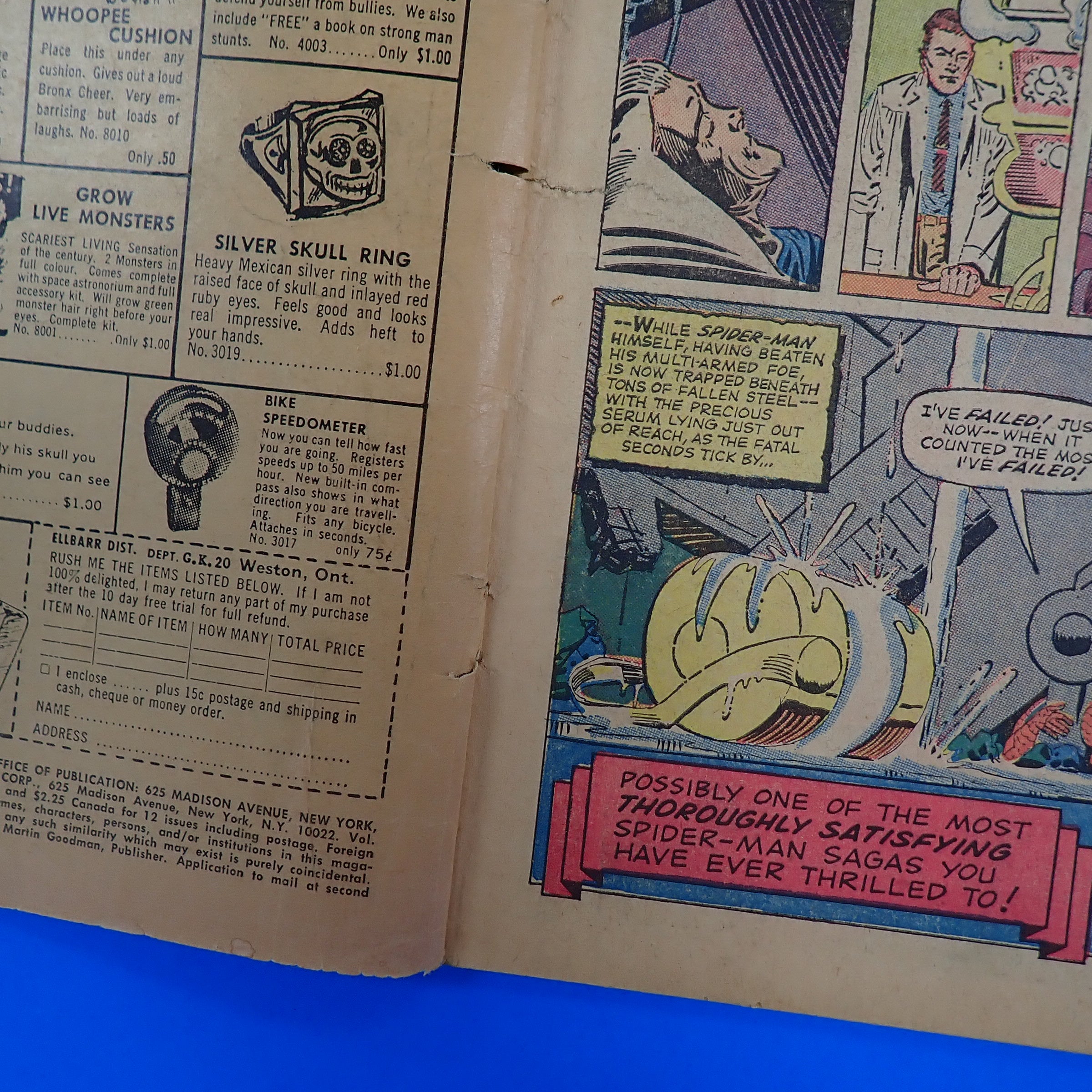 Amazing Spider-Man #33 (1966) - FR/GD (1.5) - Debut of Super Strength