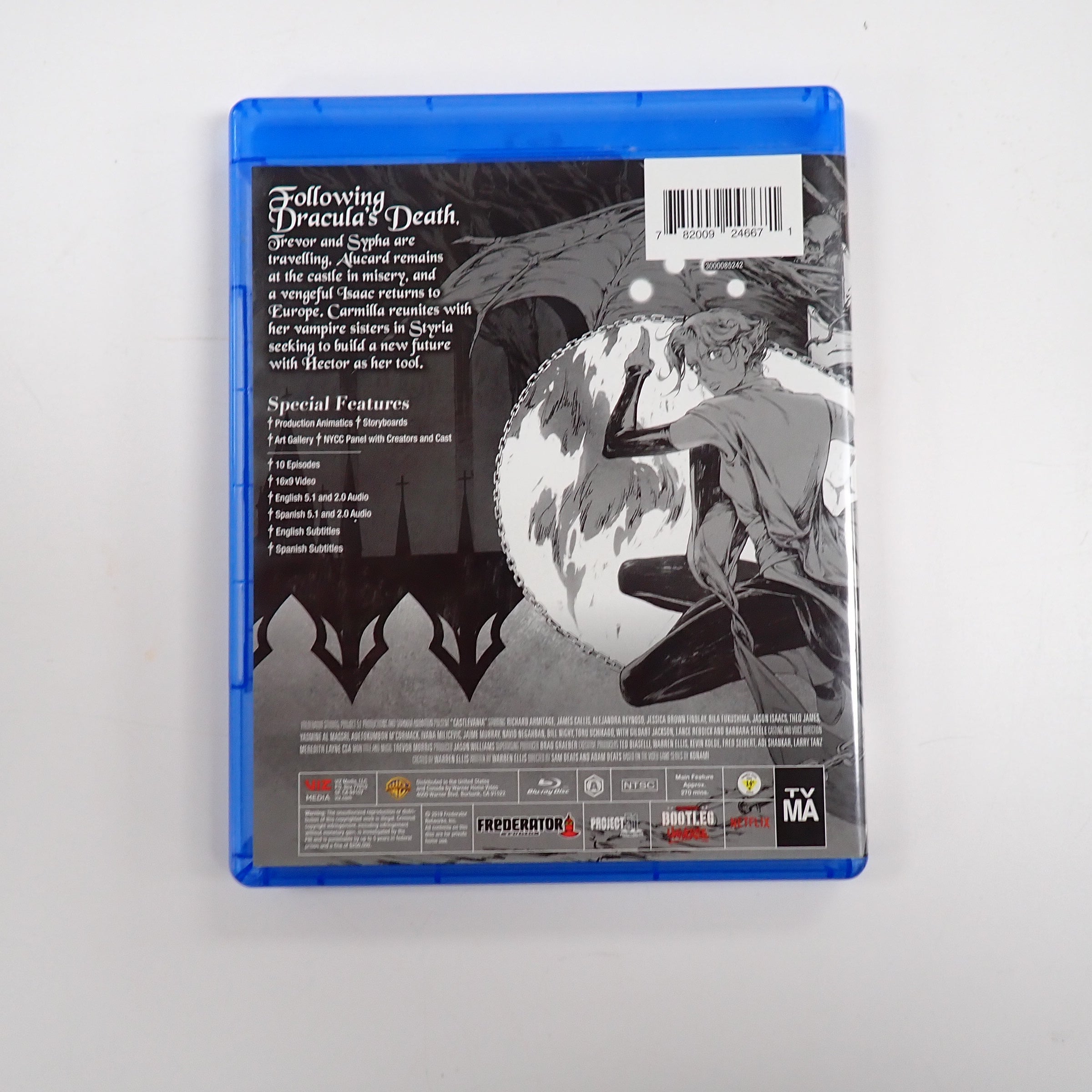 Castlevania Seasons 1-4 + Nocturne Seasons 1-2 - Blu-Ray [Pre-Owned]