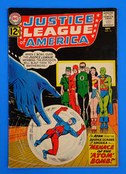 JLA #14 (1962) - VG+ (4.5) - The Atom Joins the JLA