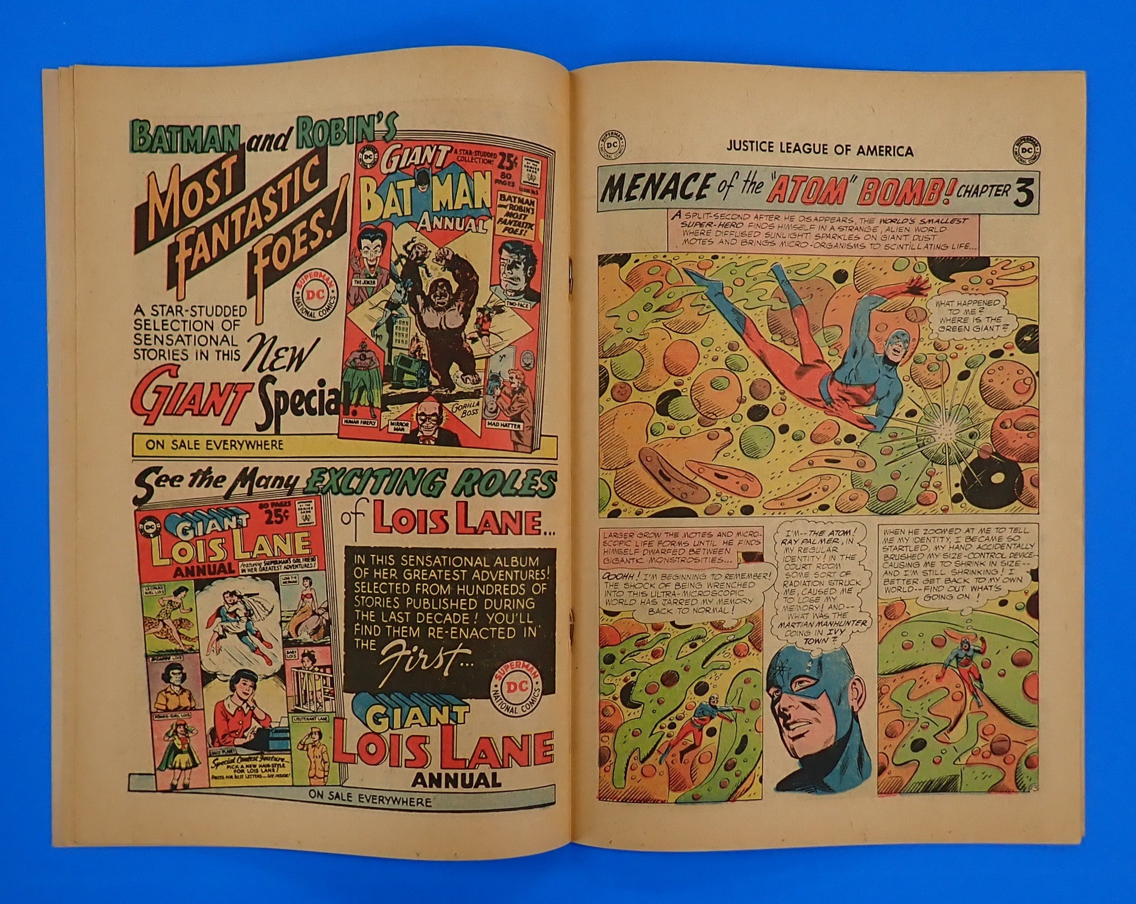 JLA #14 (1962) - VG+ (4.5) - The Atom Joins the JLA